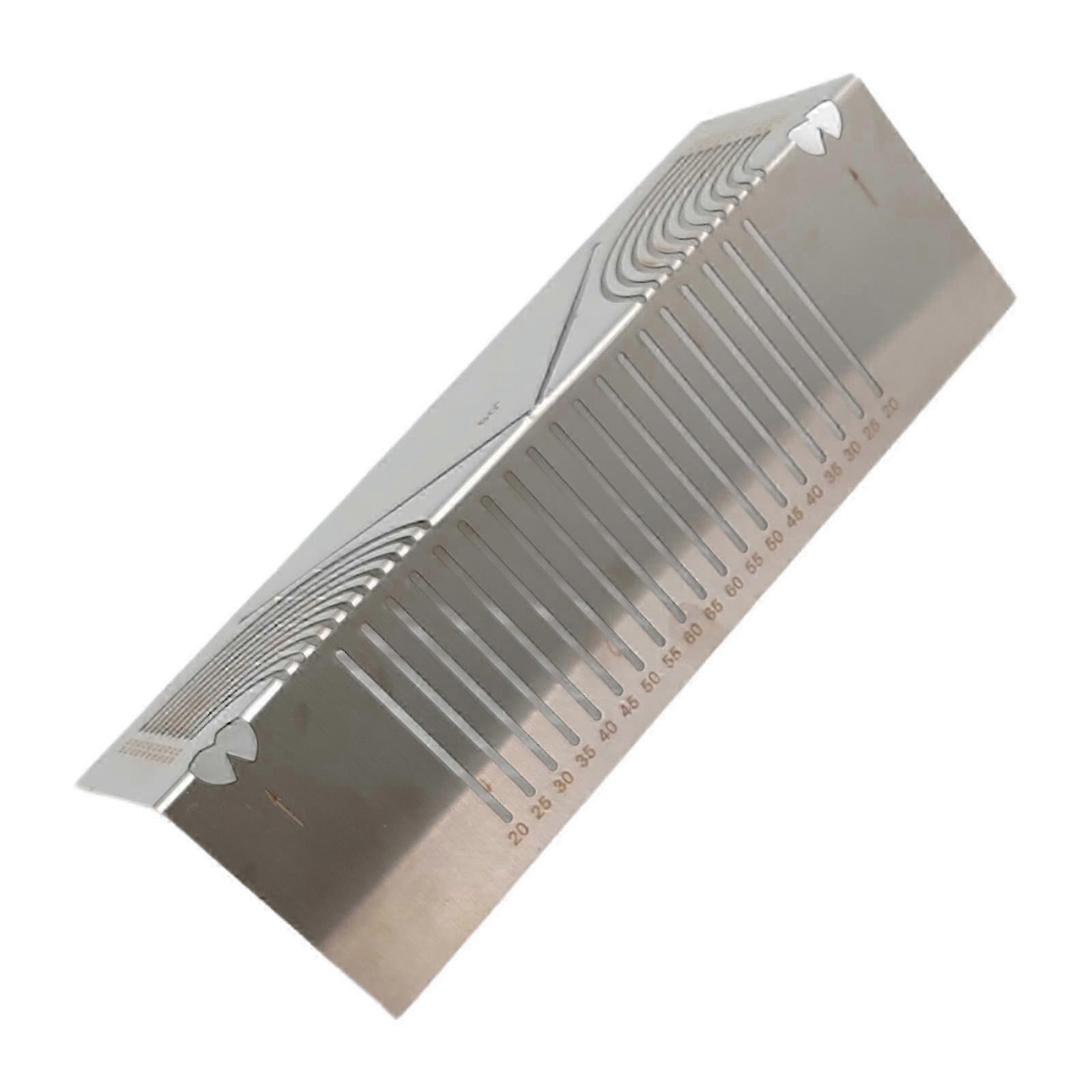 Dual Purpose Scriber Tool for Angle ARC Marking & Parallel Line Drawing, Wear-Resistant Sturdy Construction