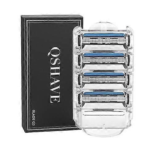 Qshave Straight Shaver Us Blade 3 Layer Blade