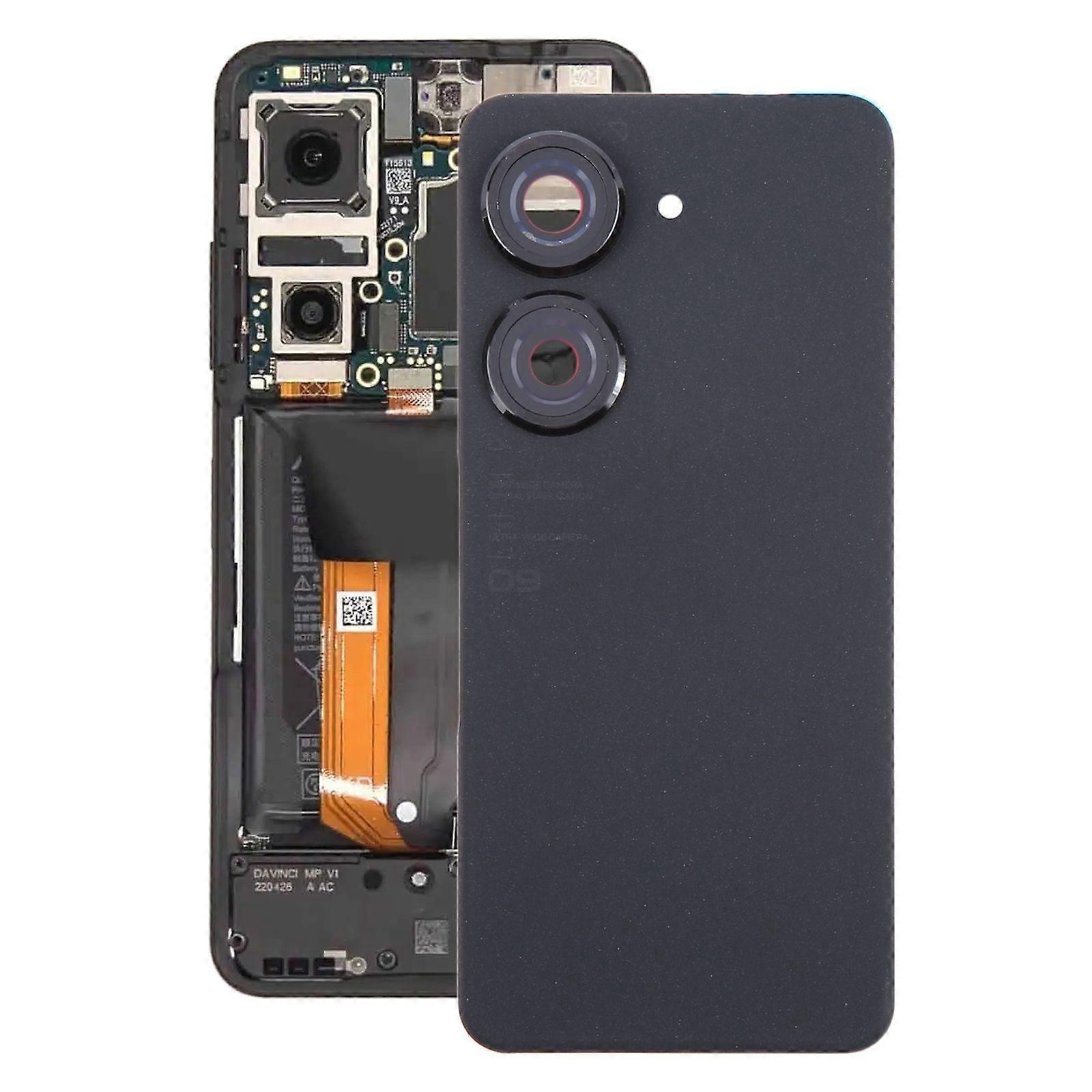 Original Battery Cover with Camera Lens For Asus Zenfone 9 AI2202