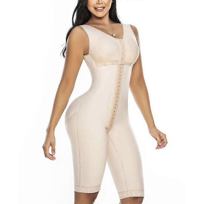 Tummy Control Fajas Colombianas Adjustable Hook And Eye Front Closure Women Shapewear Post Liposuction