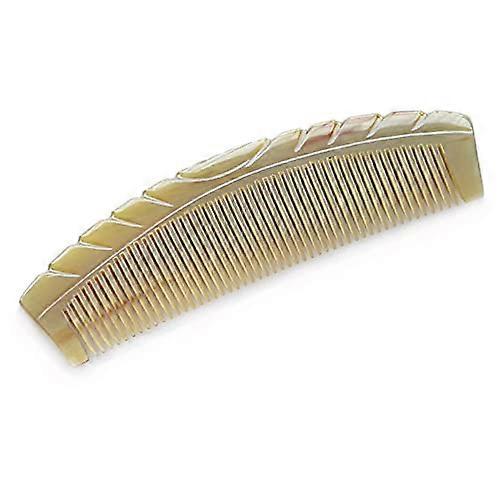 Horn Combs Handleless Carved Horn Half Moon Style Combs