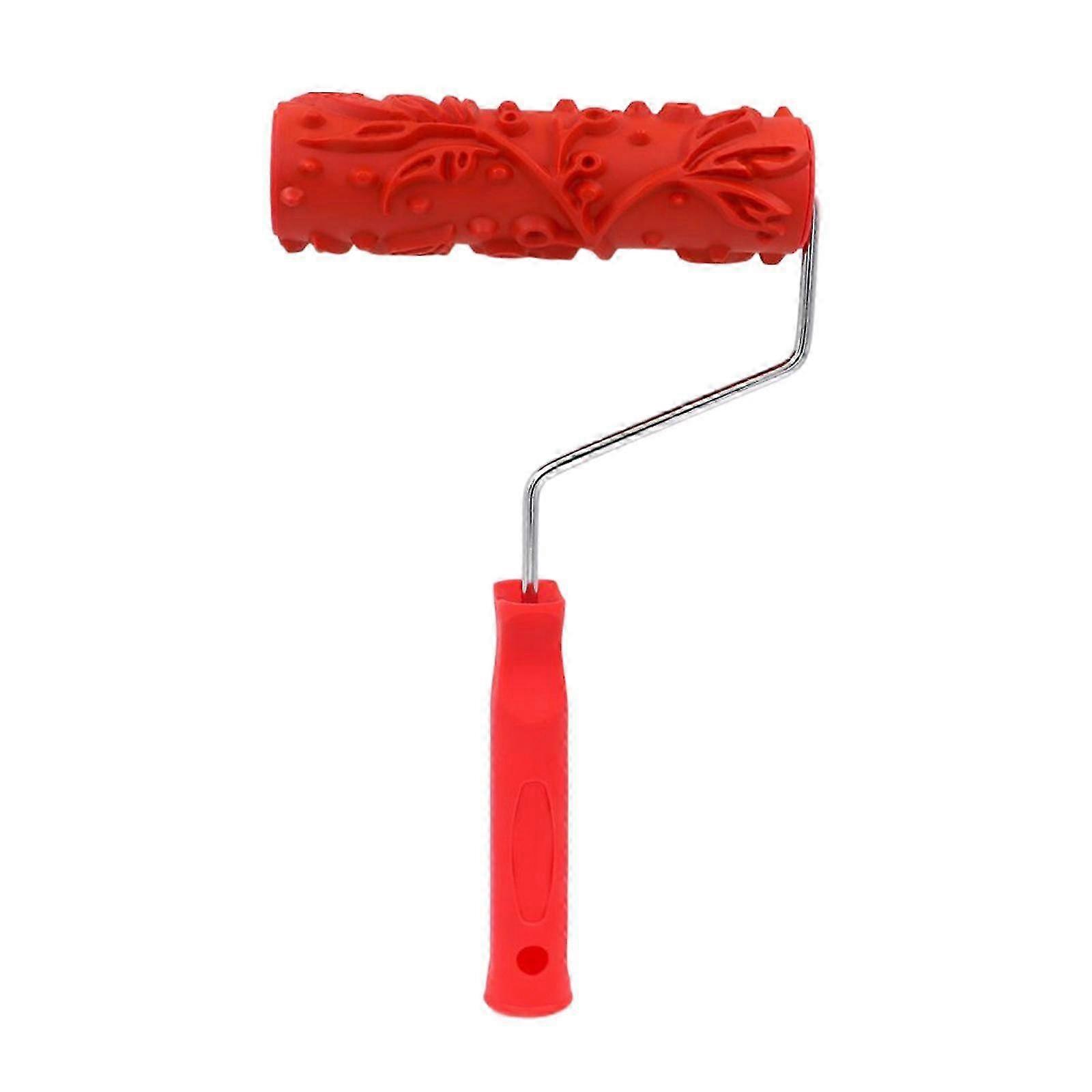 Reusable Patterned Paint Roller - Decorative Durable DIY Tool for Wall Painting, Home Decor