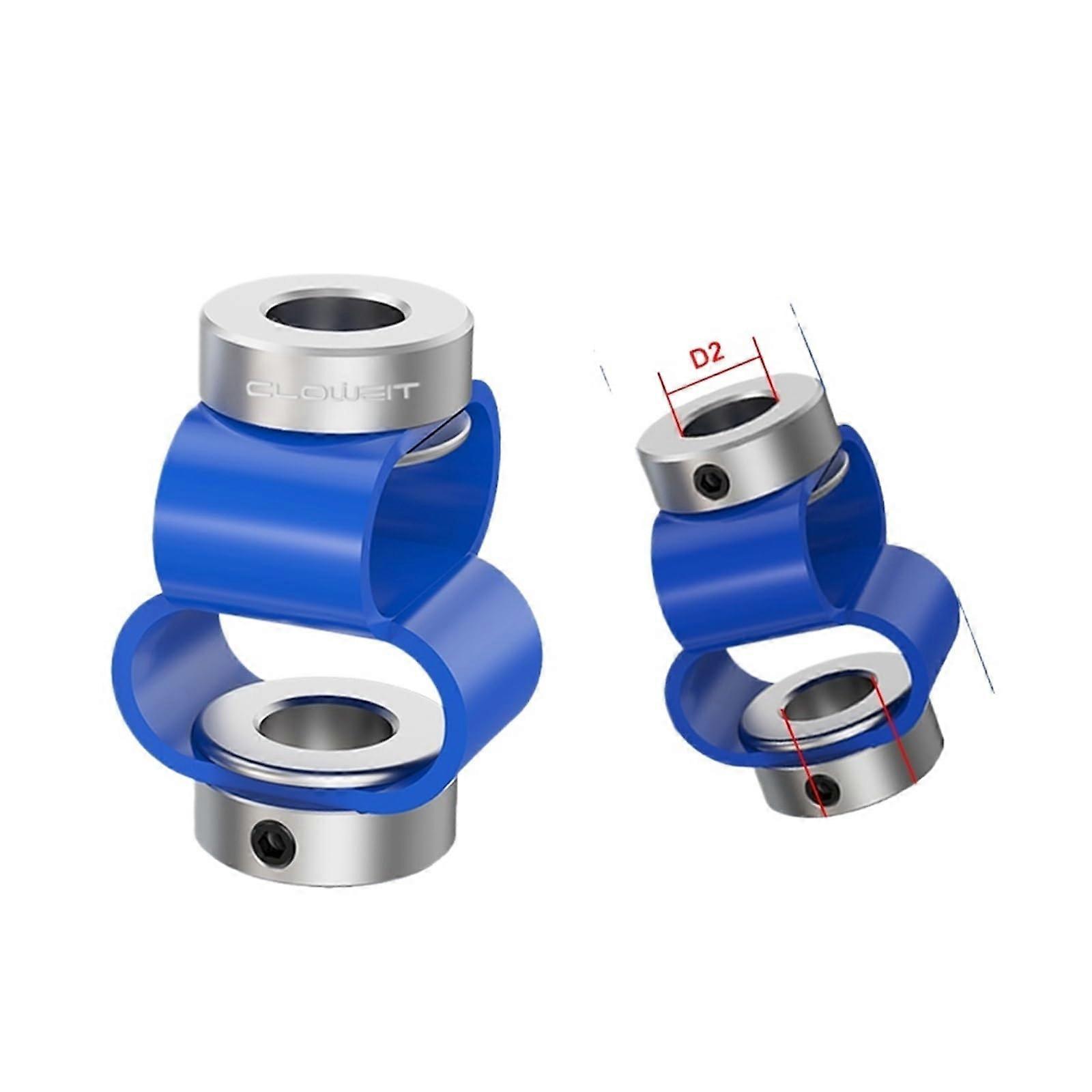 LS-D-D40L60 Double Loop Flexible Torque Coupling Aluminum Alloy Encoder 7mm x 13mm Size Compatible with Various Motors