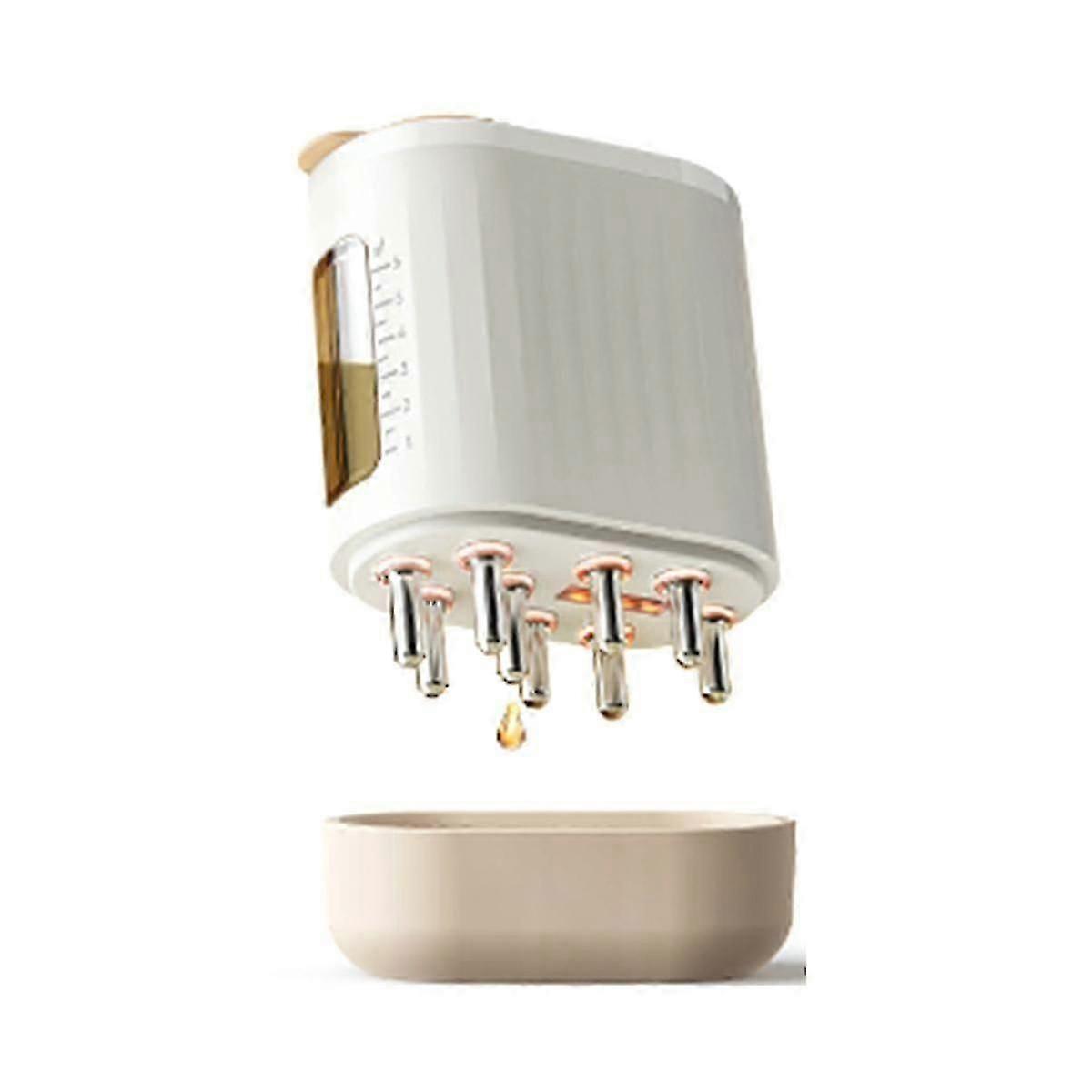 電動ヘッドスカルプマッサージャー育毛オイルセラムコーム防水ヘッドスクラッチャー再成長ヘアトレグッド