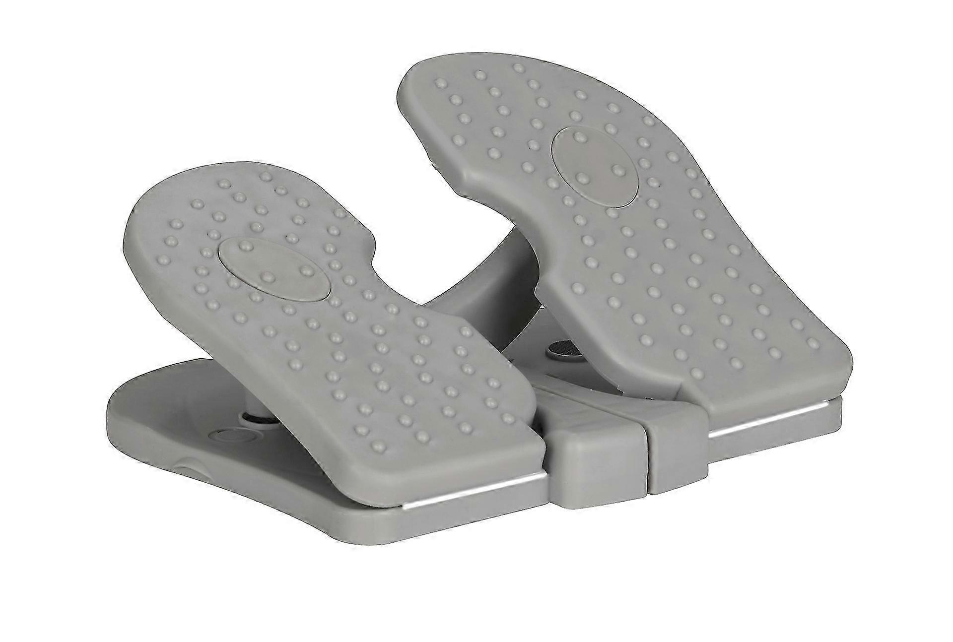 Seated Folding Stepper Pedal Exerciser for Varicose Vein Relief and Physiotherapy (1 pc Grey)