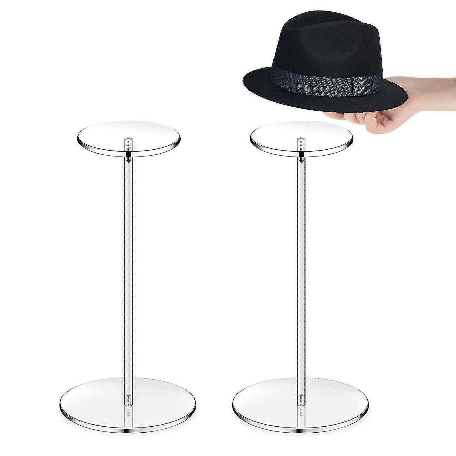 30CM Acrylic Hat, Wig and watch Stand Tabletop Display Stand Stable Tool