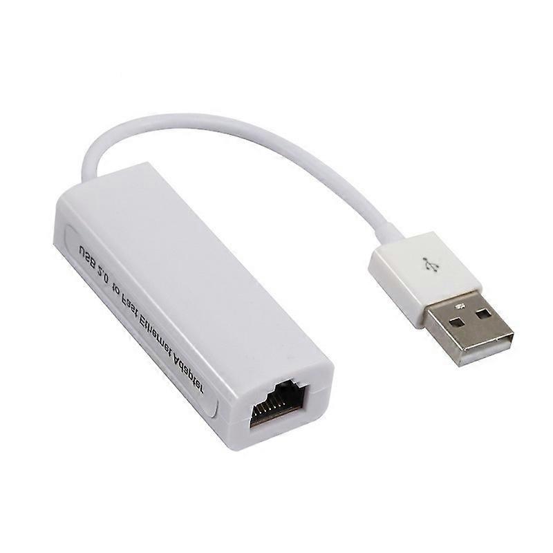 Network Adapter 100Mbps Wired Card USB2.0 for Macbook Wii Tablet (USB)