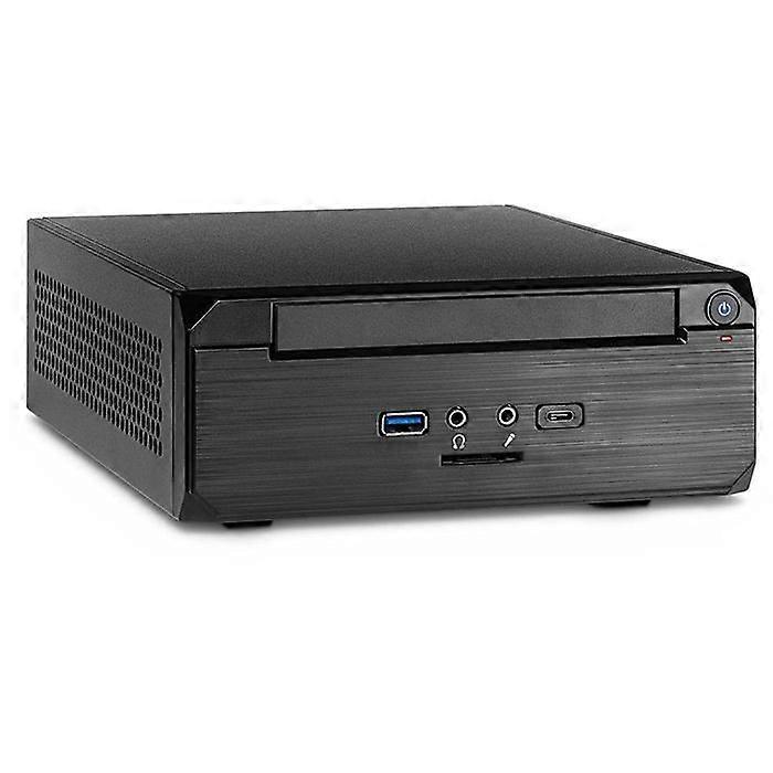 PC-Gehäuse - INTER-TECH - MW-02 II - ITX-TOWER - USB 3.0 - 1 x 5.25'' Schacht - Schwarz