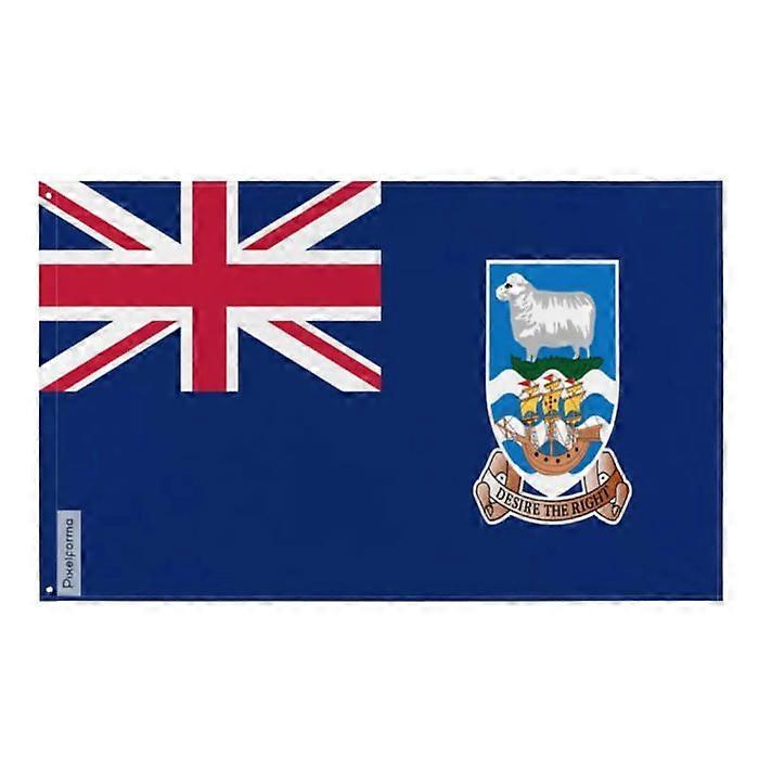 Falkland Islands Flag – 128 x 192 cm – Polyester – Metal Eyelets – Durable