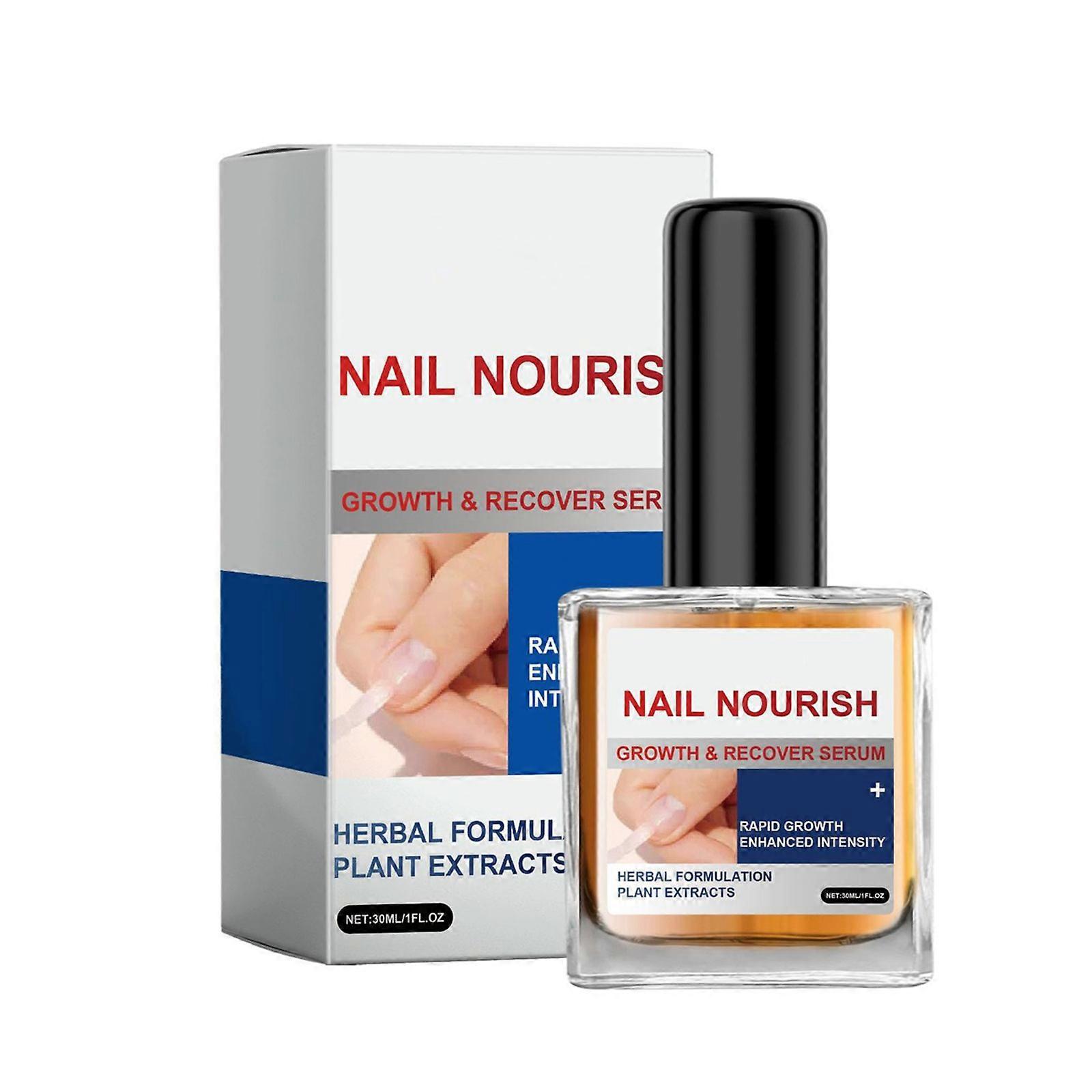 30ml Traitements de croissance des ongles Huile pour ongles et cuticules Durcisseur d’ongles Fortifiant pour ongles fins, cassants et abîmés Cadeaux