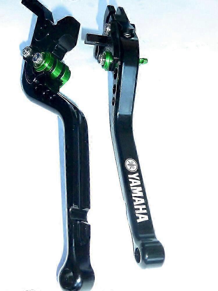 YAMAHA MT-01 LONG BLACK BRAKE & CLUTCH LEVERS SET RACE TRACK ENGRAVED S14N