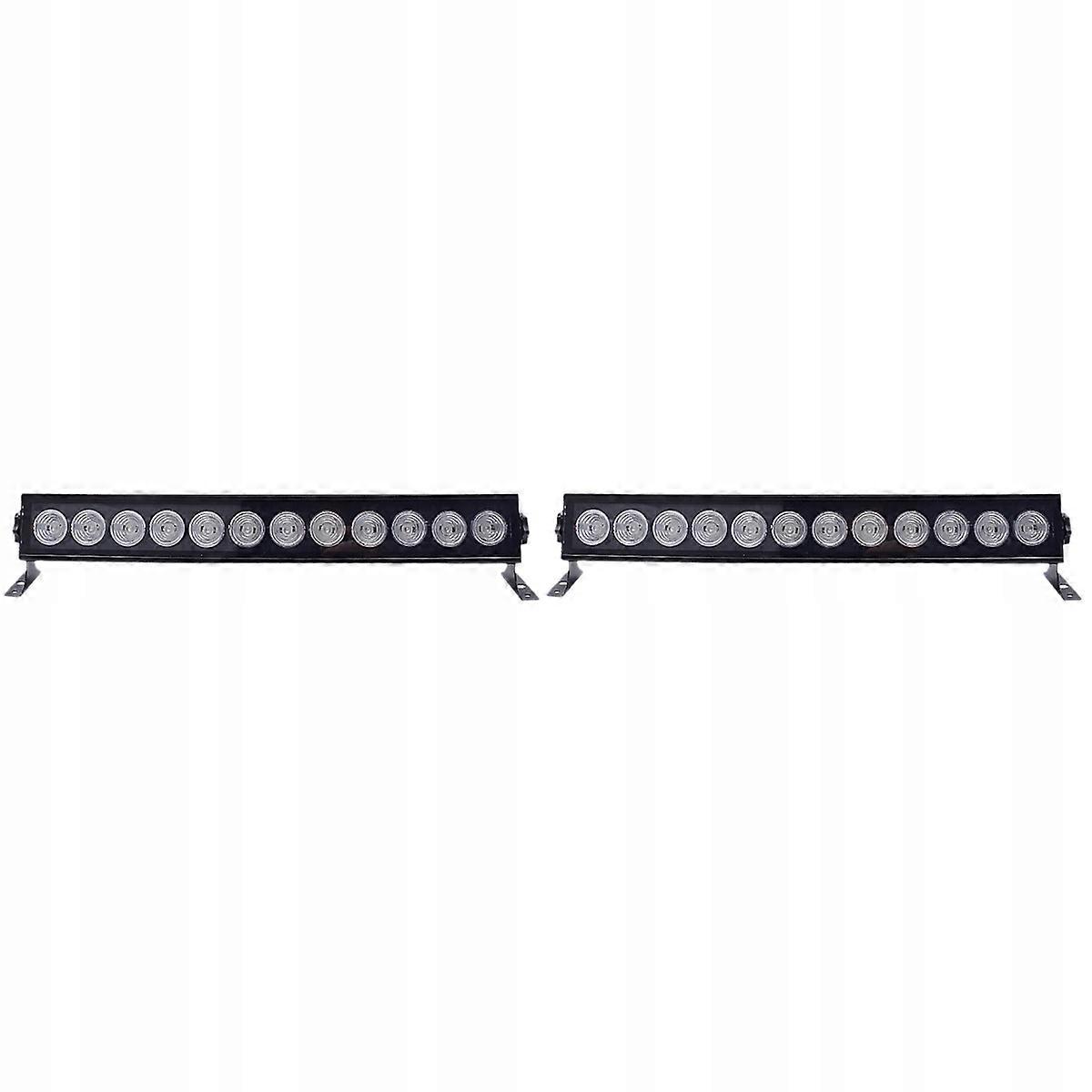 2pcs 12 Led Disco Uv Violet Noir Dj Par Lights