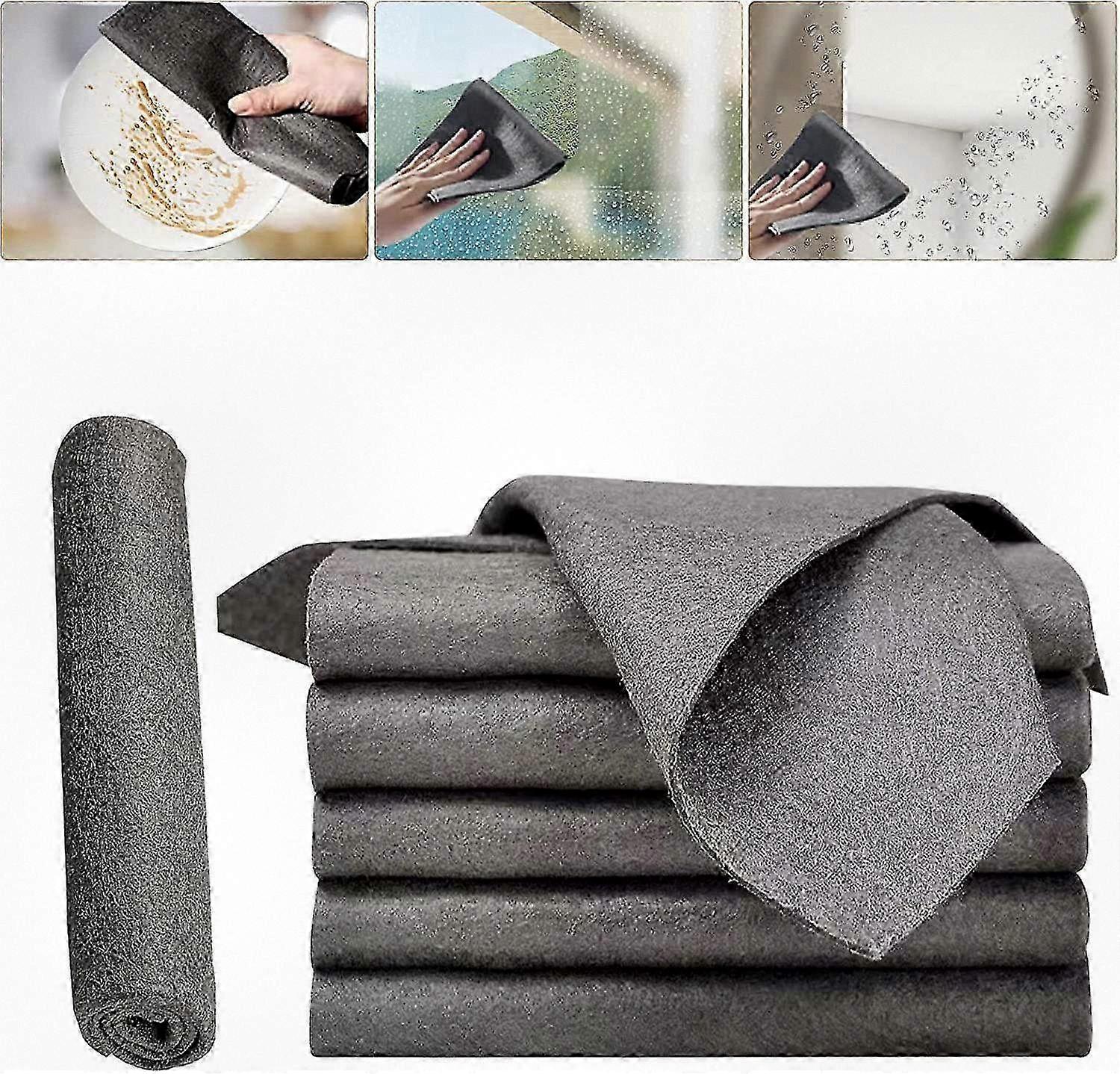 Premium πανιά καθαρισμού μικροϊνών για γυαλί και επιφάνειες, επαναχρησιμοποιήσιμα κουρέλια καθαρισμού που πλένονται, ανθεκτικά μαντηλάκια καθαρισμού πολλαπλών χρήσεων