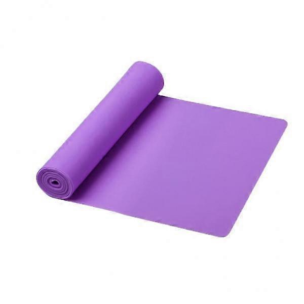 2-6pack Professional Resistance Bands Exercise Loop Elastic Bands 2m Purple