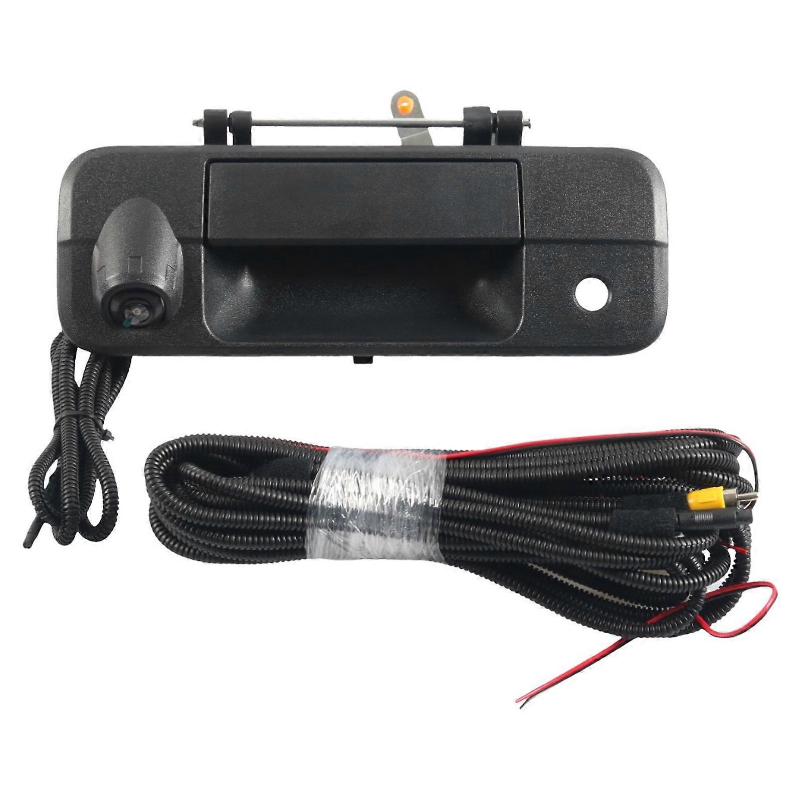 Backup Tailgate Camera & Handle Assembly Rear View Camera Tailgate Handle easy installs Tailgate Camera for Vehicle
