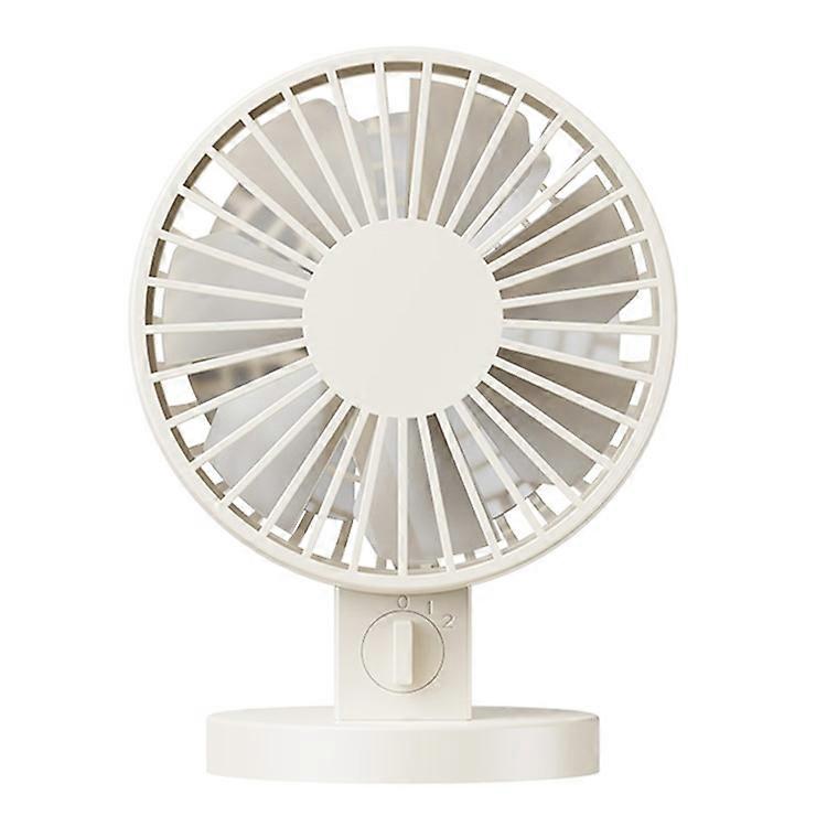 WT8019 USB Mini Desktop Fan Summer Double Blade Angle Adjustable Cooling Fan