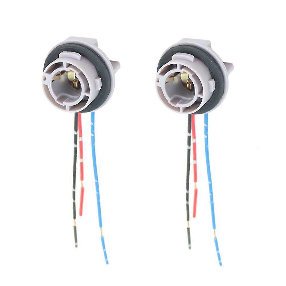 Megane 3 Tail Light Socket, Citroen C4 Rear Bulb Holder, Side Light Holders, Terminals & Wiring Harness 2 Pieces 1157 Socket Led Turn Signal Brake Li