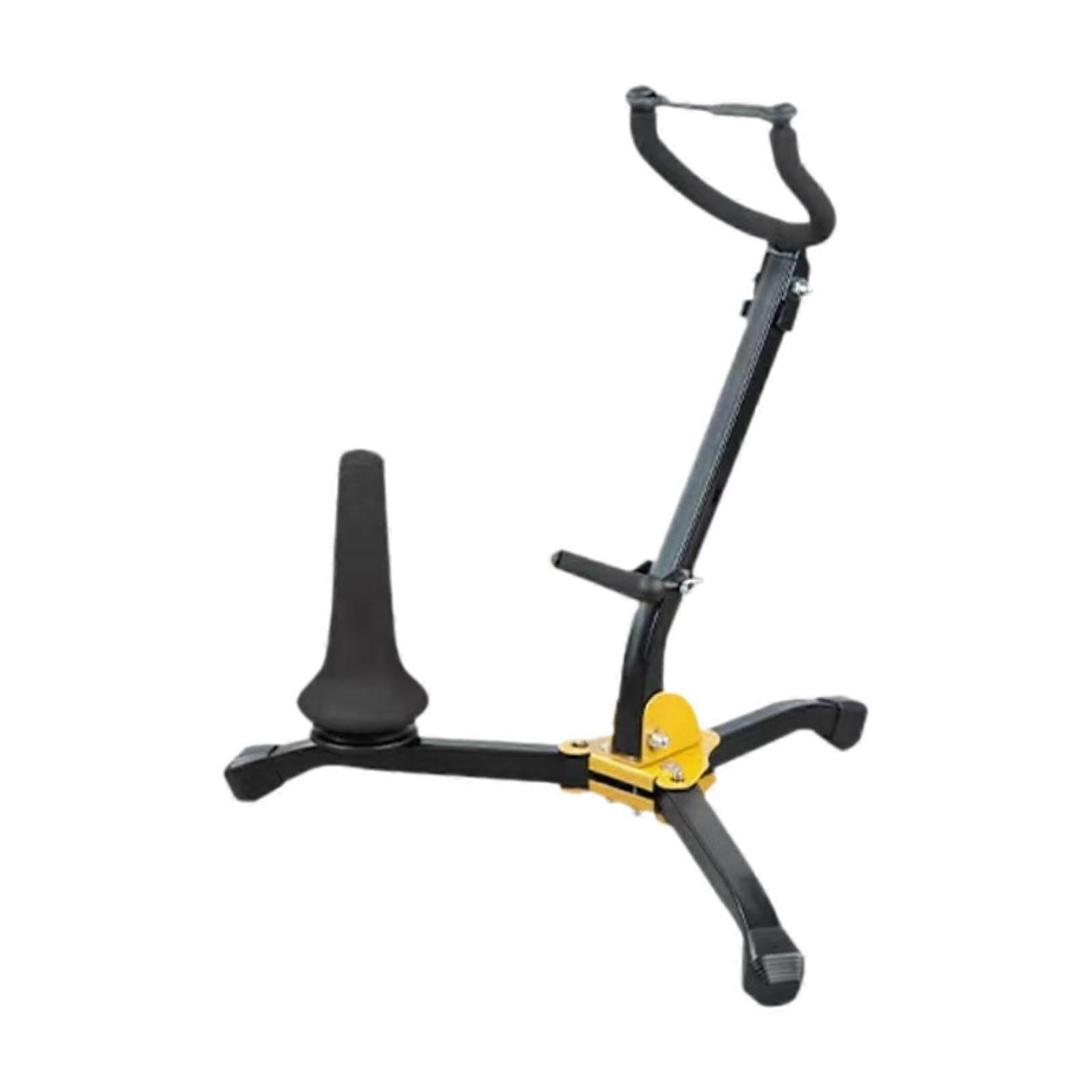 Foldable Saxophone Stand with Adjustable Height, Portable Support Rack for Concerts, Performance, and Practice Sessions