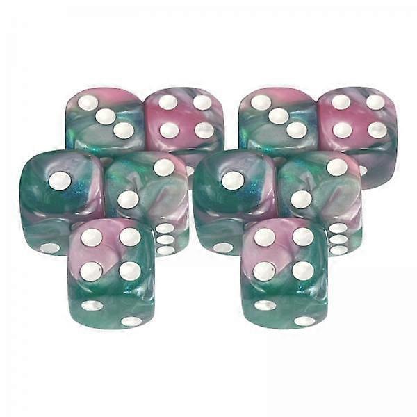 3x 10 Pack D6 Dice Set for Table Games 16mm