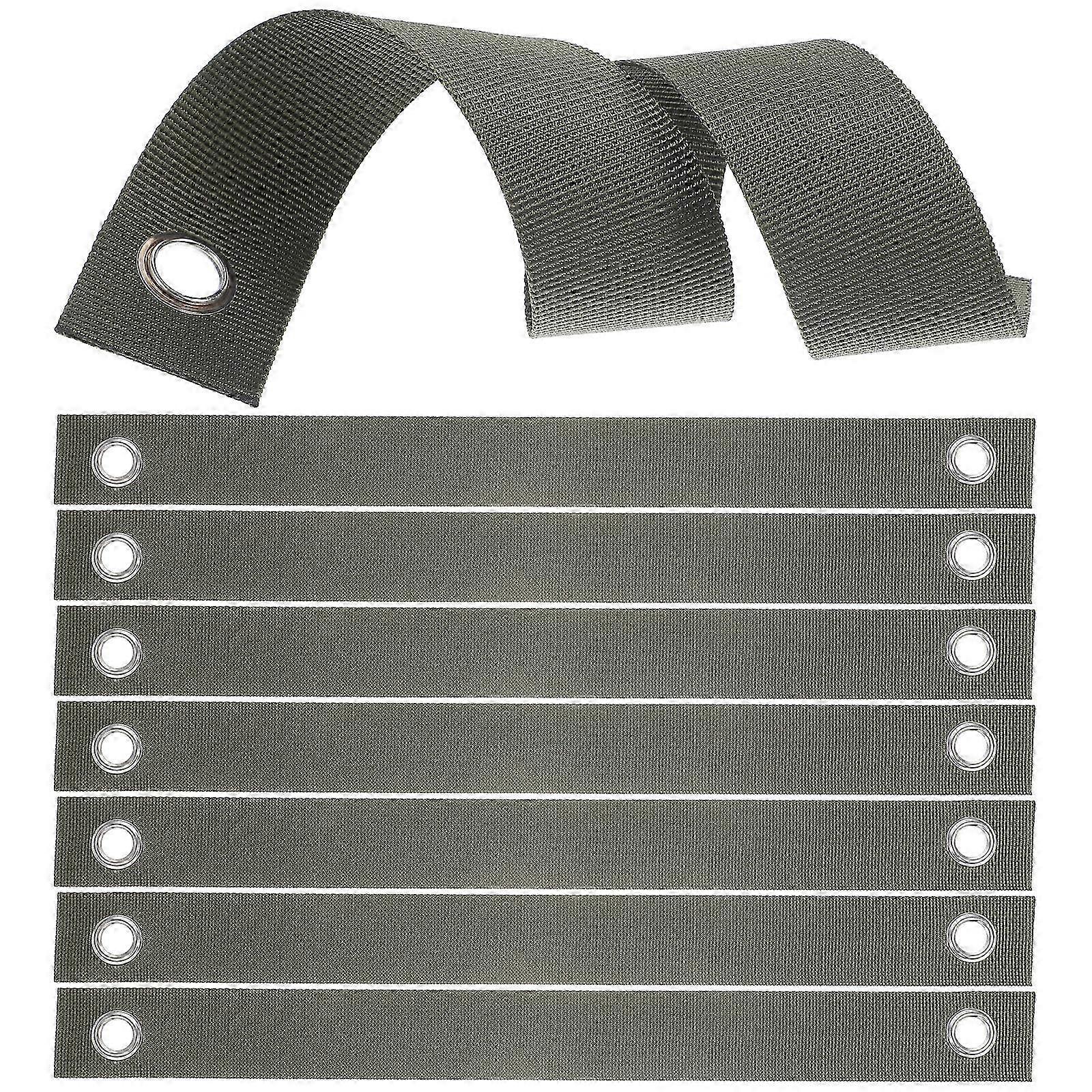 8pcs Tree Repair Straps with Grommets, Tree Support Straps 40X3.7X0.1CM