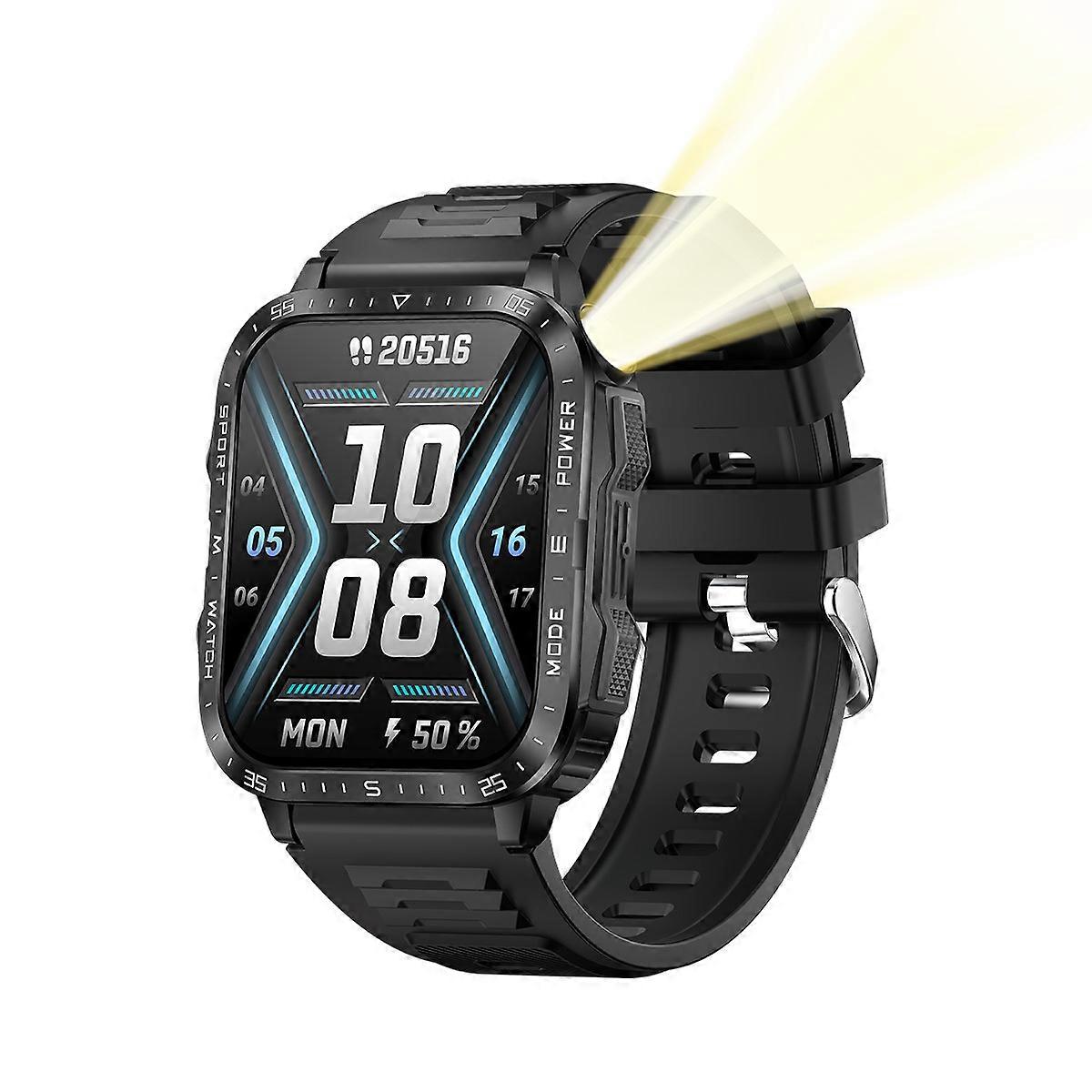 INF Smartwatch with heart rate monitor, blood pressure monitor and blood oxygen monitoring
