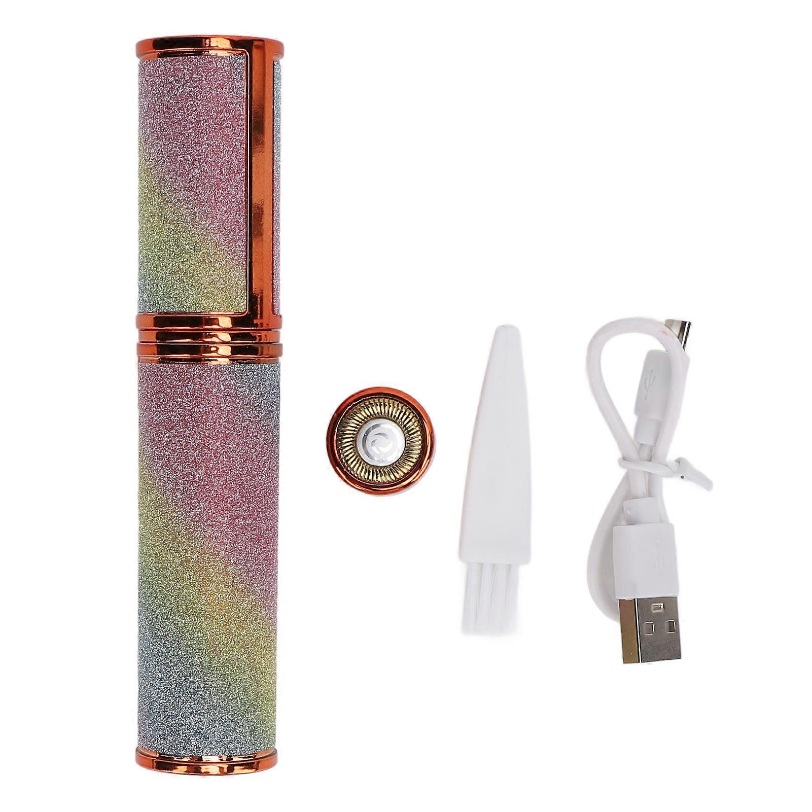 2 in 1 Mini Facial Hair Remover, Multifunctional, Portable, Large Capacity, Battery, Fast Hair Removal, for Legs and Arms
