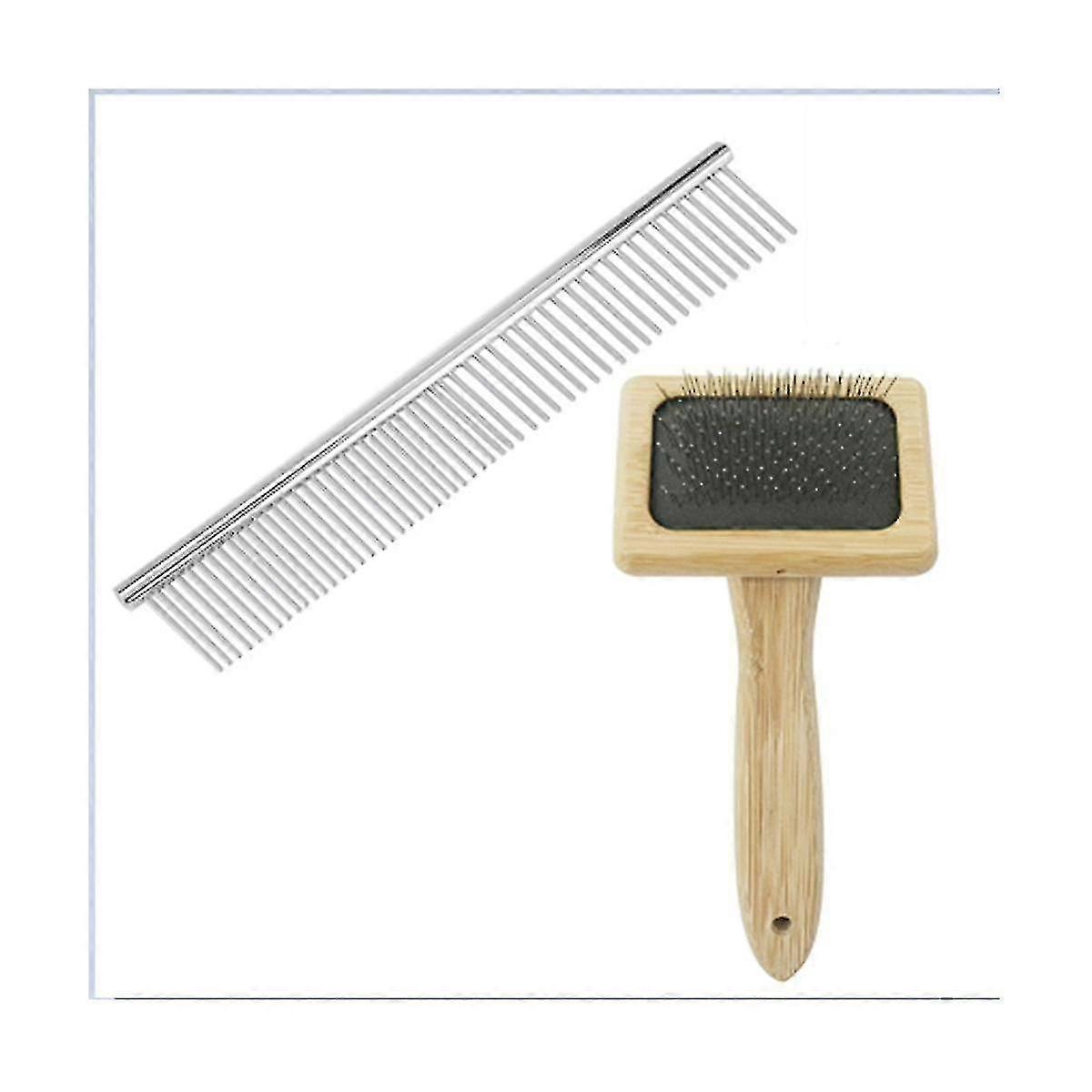2 Pack Stainless Steel Macrame Comb Set for Fringe, Cord Rope Making and Plant Hanger Craft Tool