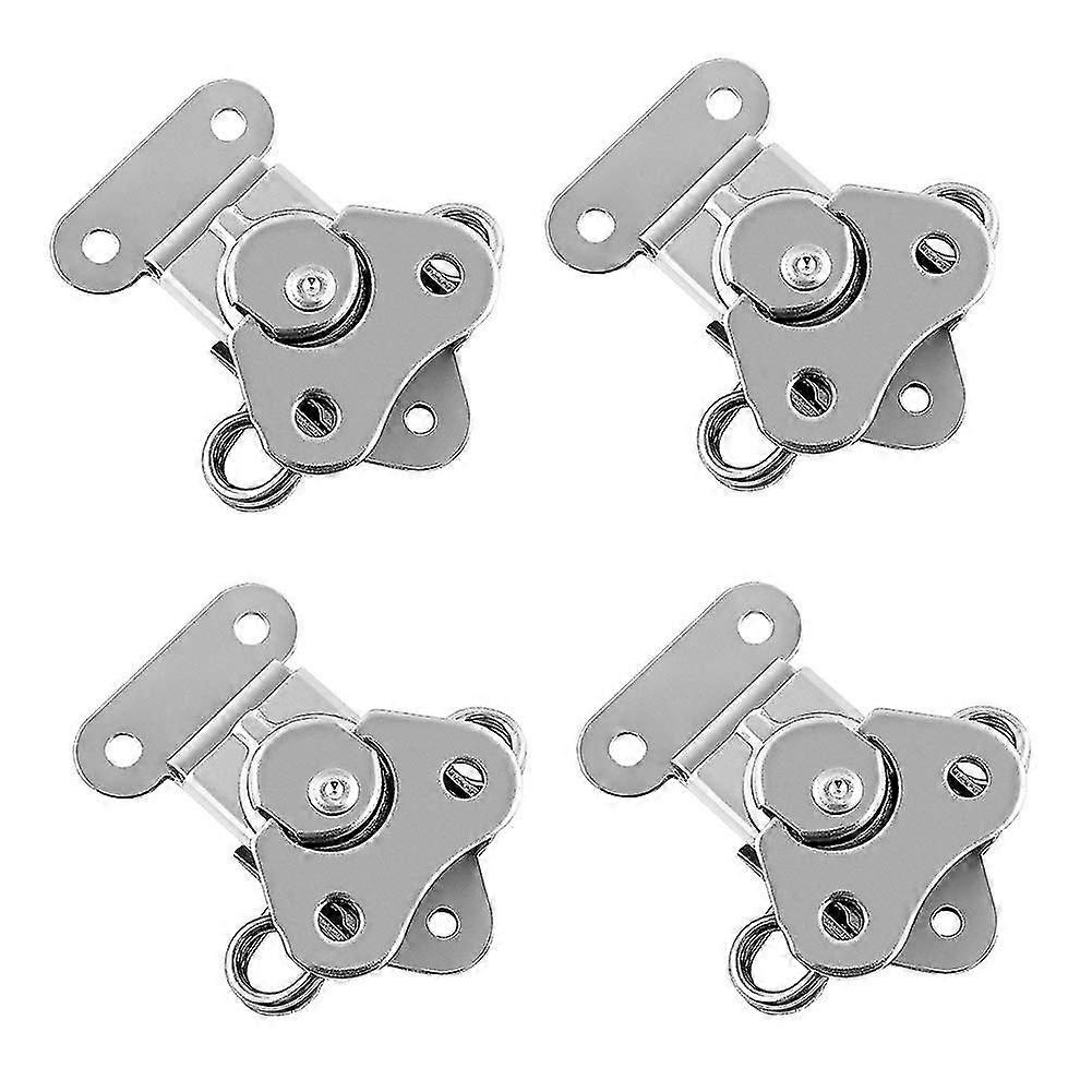 2023 - 4-pack 304 Stainless Steel Twist Lock With Retainer And Spring Butterfly Zip For Cases