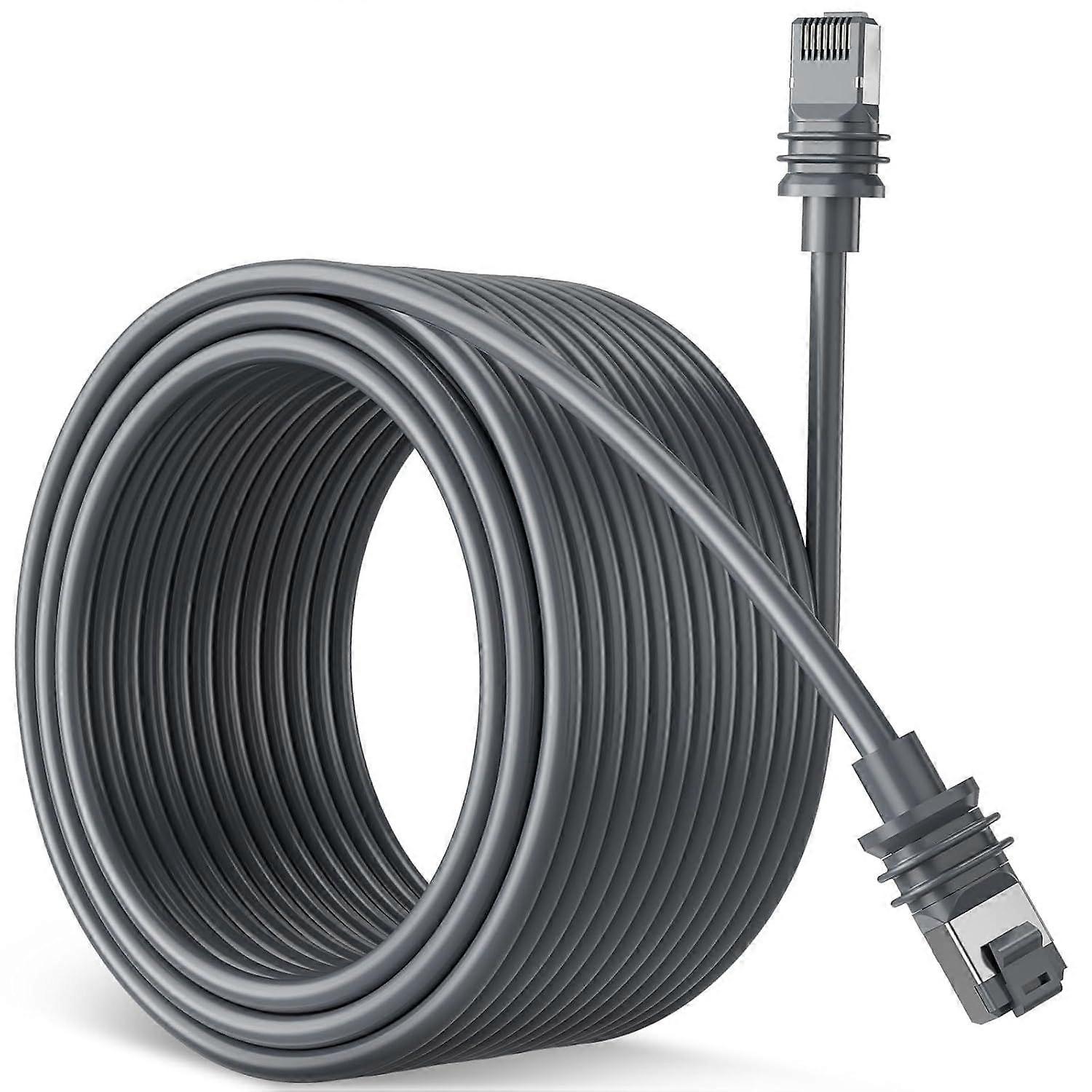Starlink Gen 3 Cable 30FT/10M - Replacement Ethernet for Rectangular Satellite V3 Waterproof Standard Actuated
