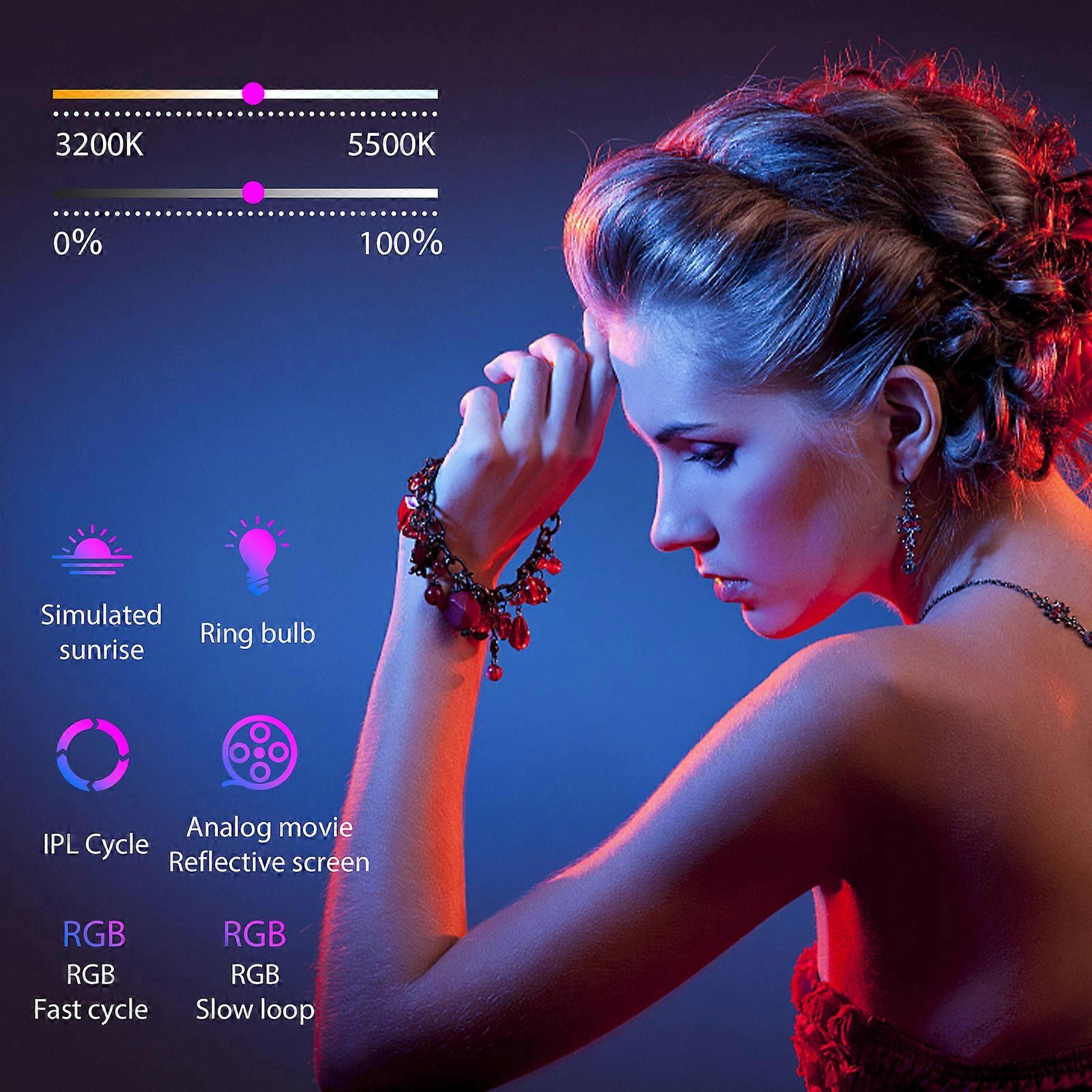 RGB LED Softbox Lighting Kit: Perfect for Studio Photography, Video, and Live Streaming