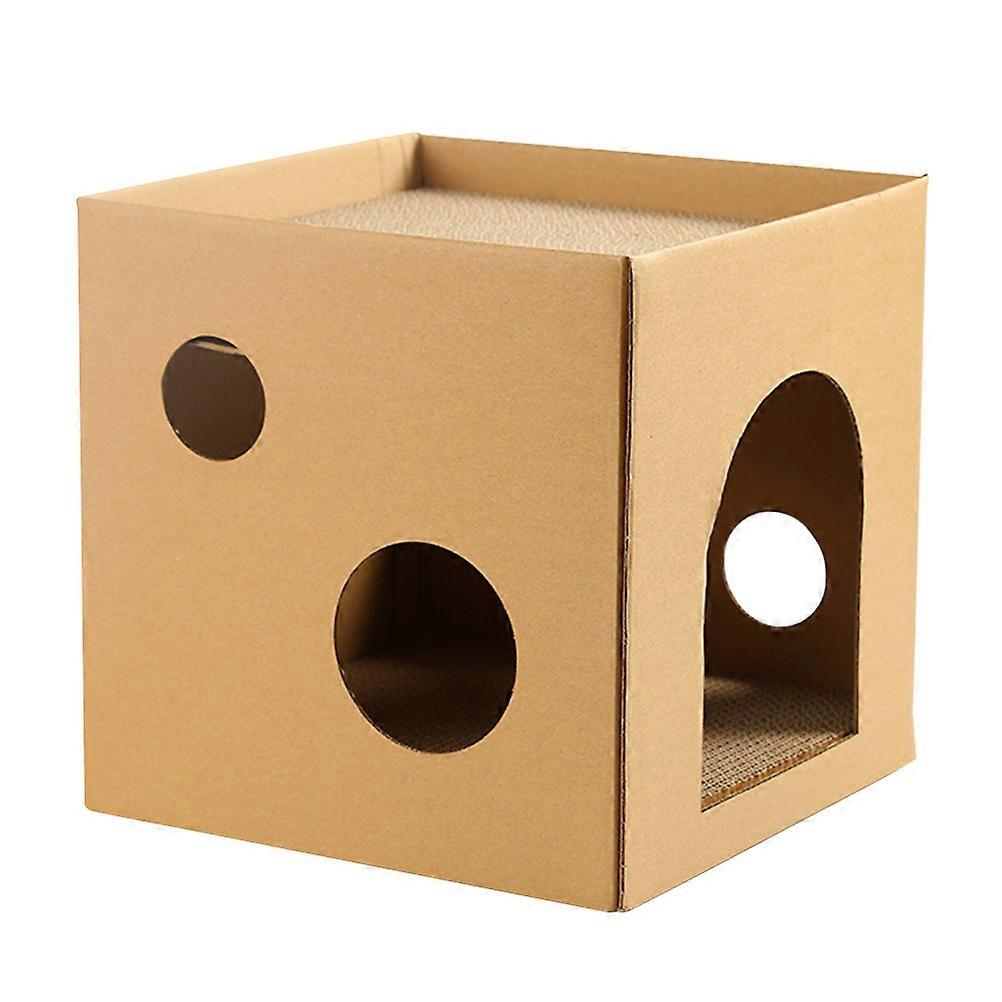 Cat Scratching Toy, Combining Climbing Fun and Resting Space with Modern Craftsmanship