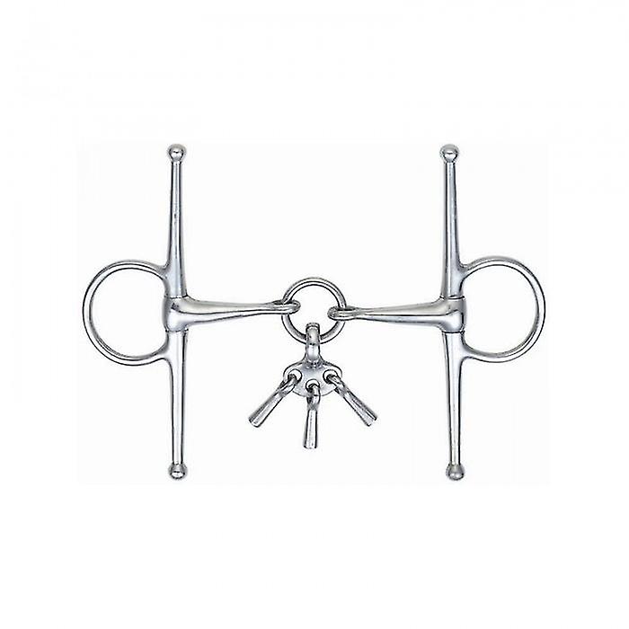 Shires Jointed Horse Full Cheek Snaffle Bit