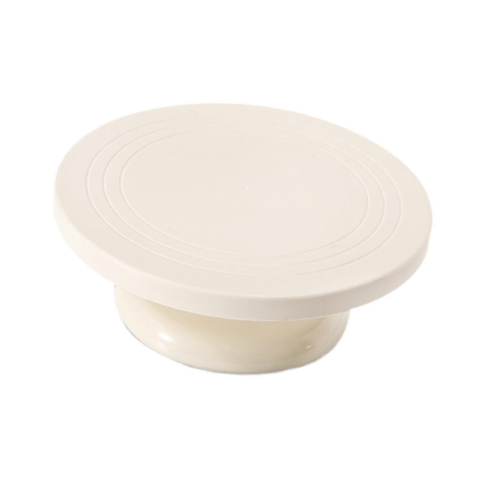 Rotating Cake Turntable Smooth Turning Round Cake Decorating Tool for Bakery