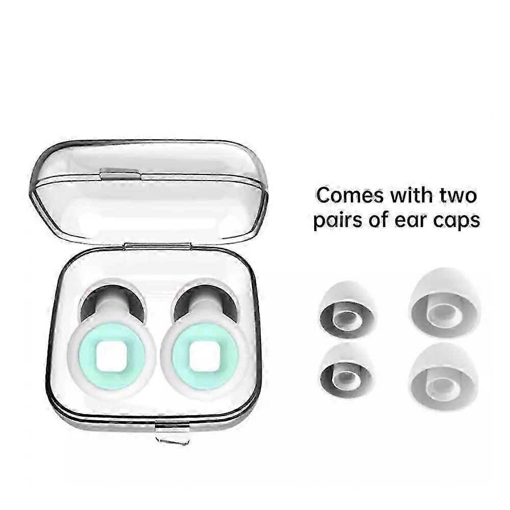 Bouchons d’oreille en silicone Artevive pour la réduction du bruit, le sommeil et la moto - Bleu