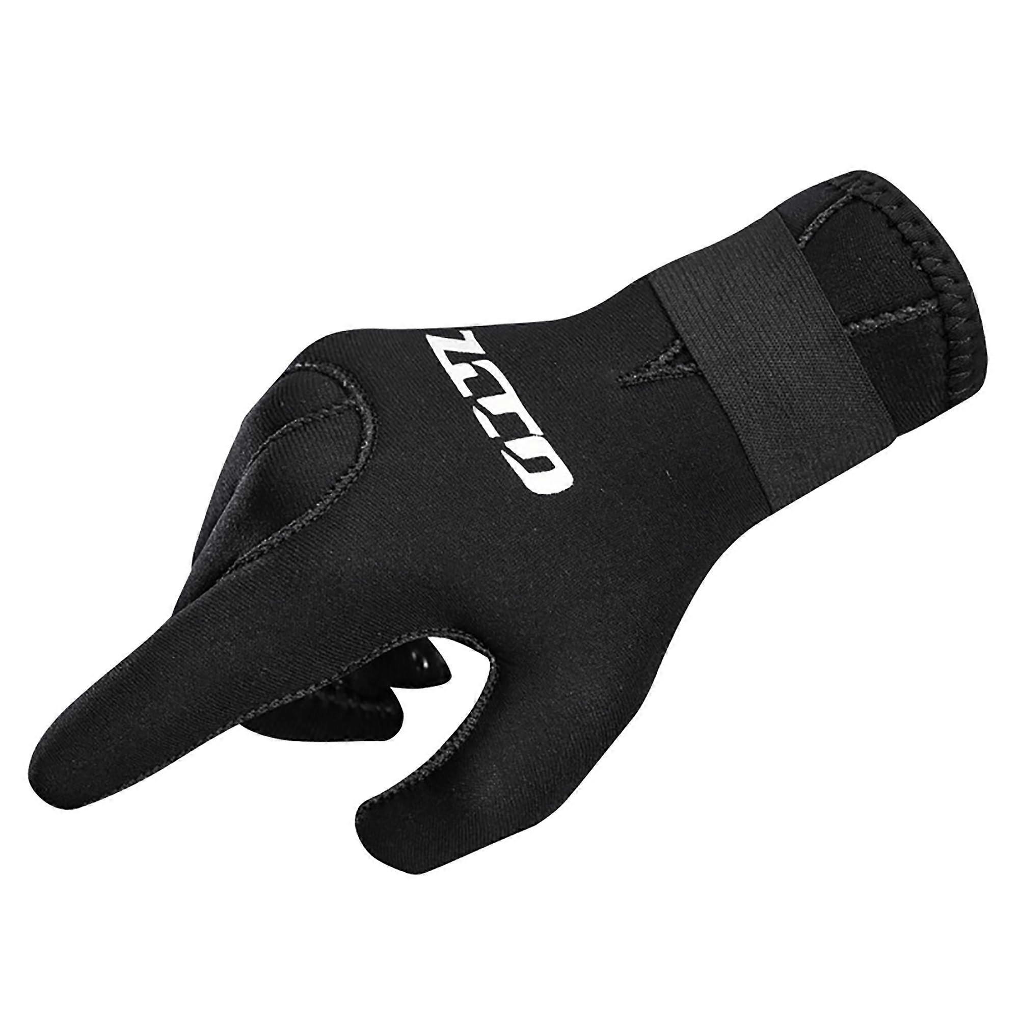 1 paire de gants de plongée en néoprène de 5 mm kayak surf plongée en apnée chaud adulte pêche combinaison maillot de bain gants pour hommes femmes