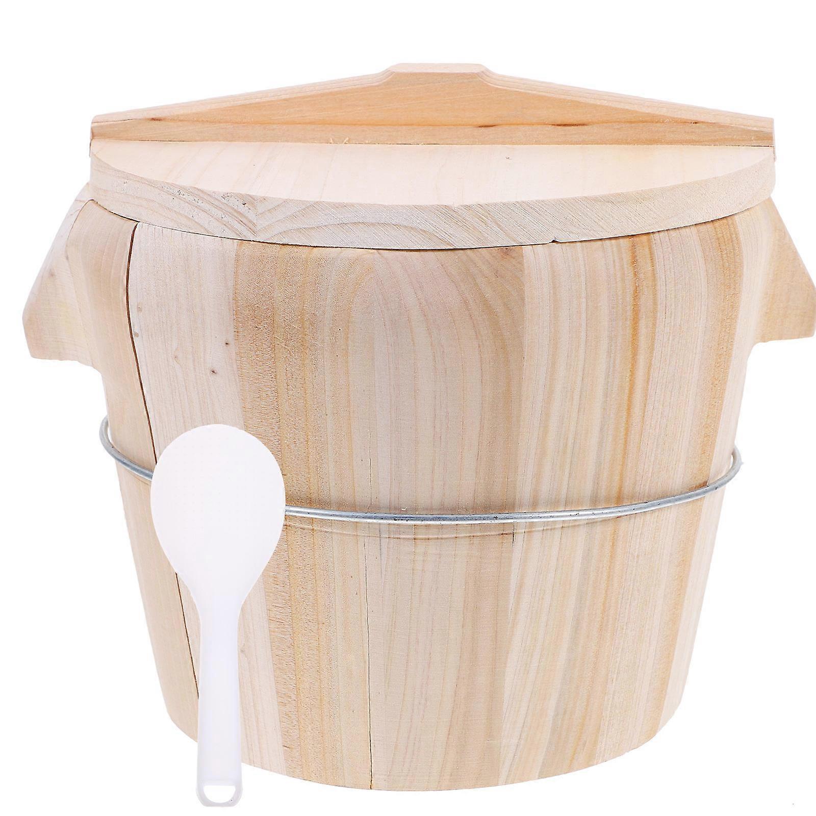 Rice Bucket Steamer, Fine Manual Polishing Ensuring Burr-free Comfortable Touch