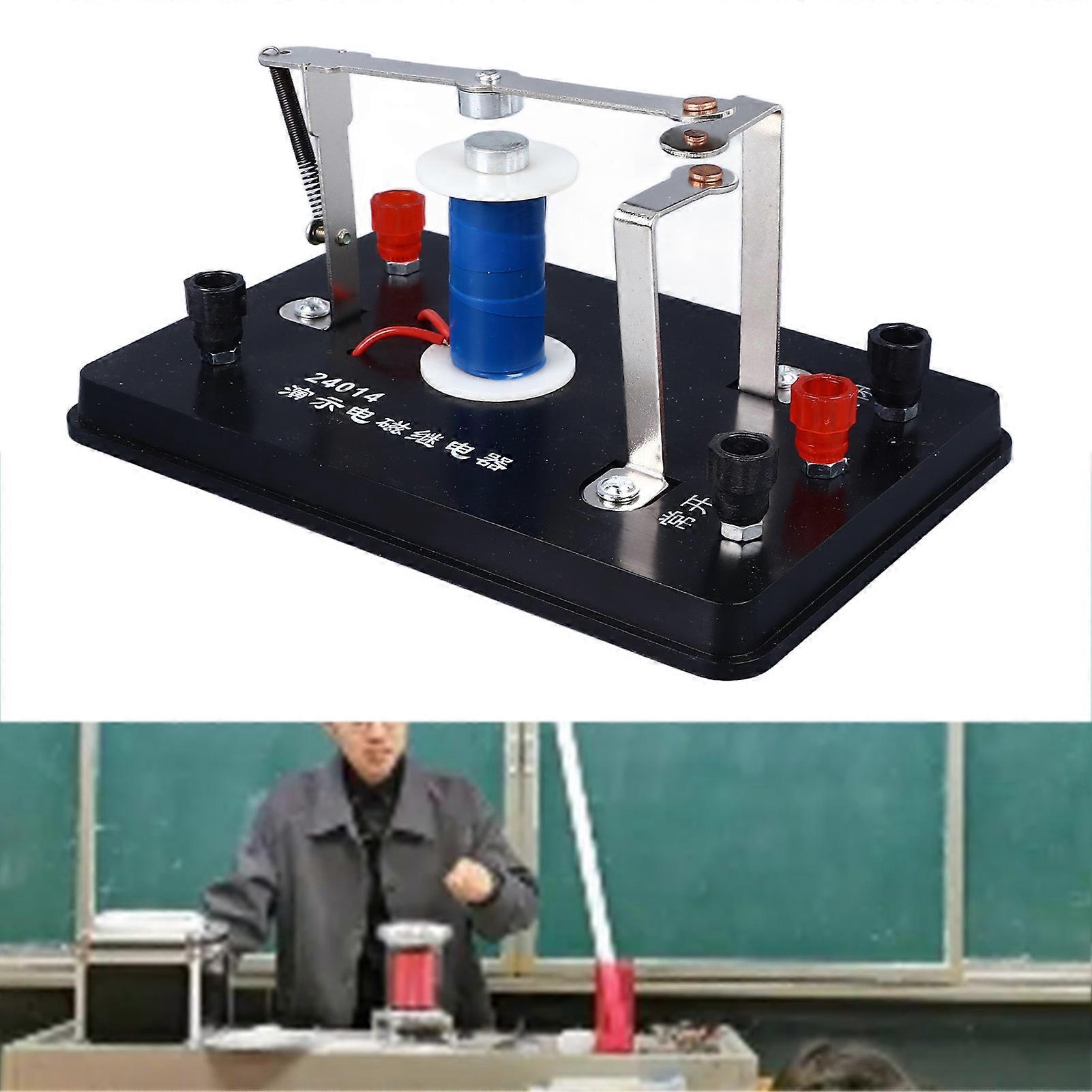 Demonstration Electromagnetic Relay Experiment Instrument Electronics Exploration Equipment for Kids Students 