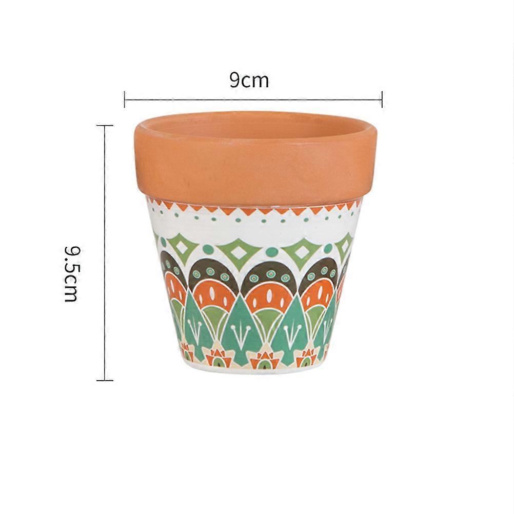 Flower Pot Ceramic Succulent Planter for 2Pcs Creative Home Use