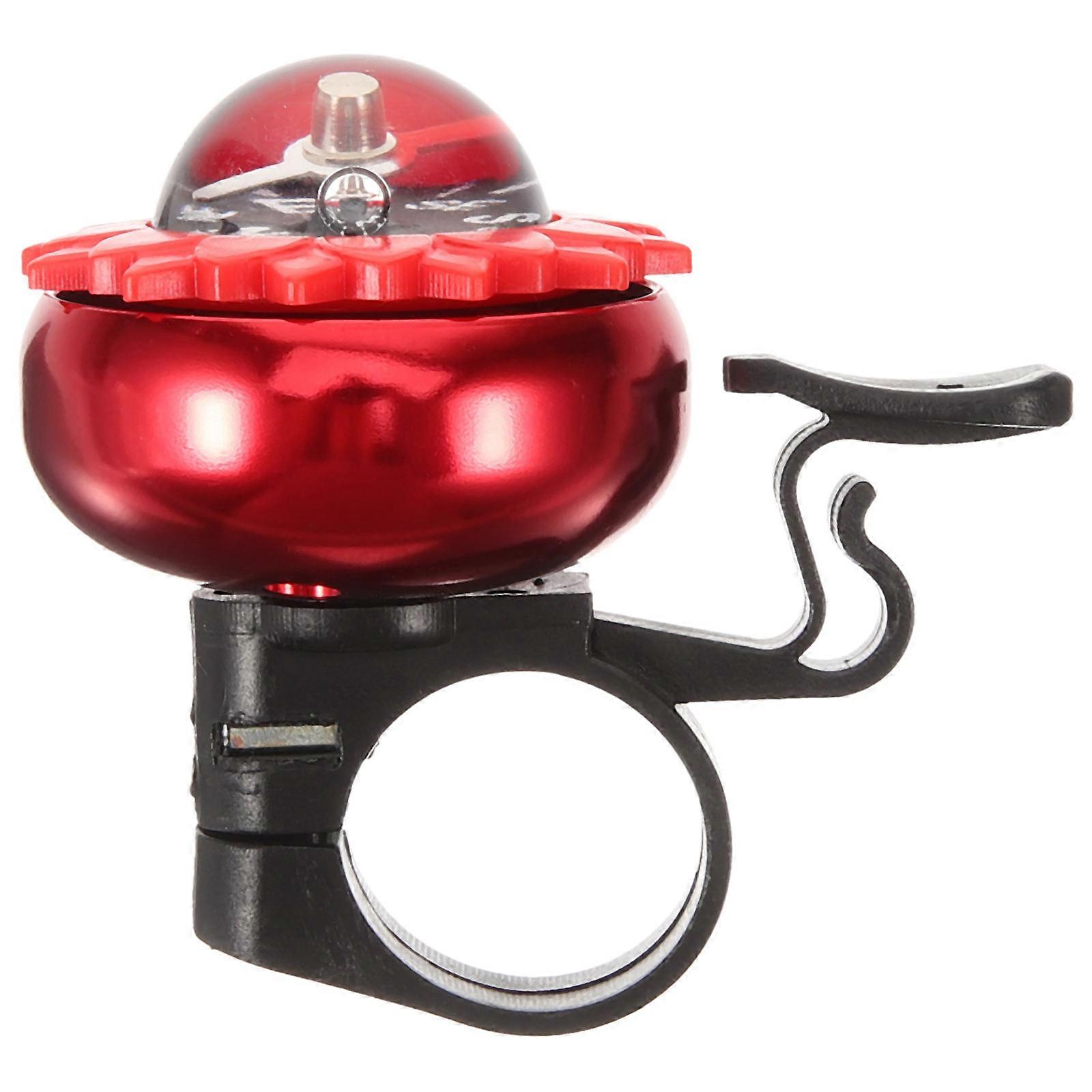 Portable Cycling Bell Multi-Function Bicycles Bell Loud Alert Tool-Free Installation Aluminum Alloy Road Vehicles 1Set