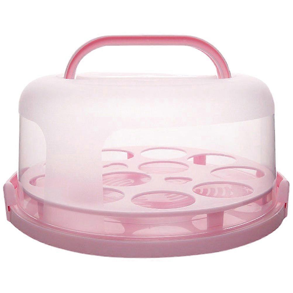 Cake Packing Holder with Lid for Muffin Inch Safe Plastic Material 1Pcs