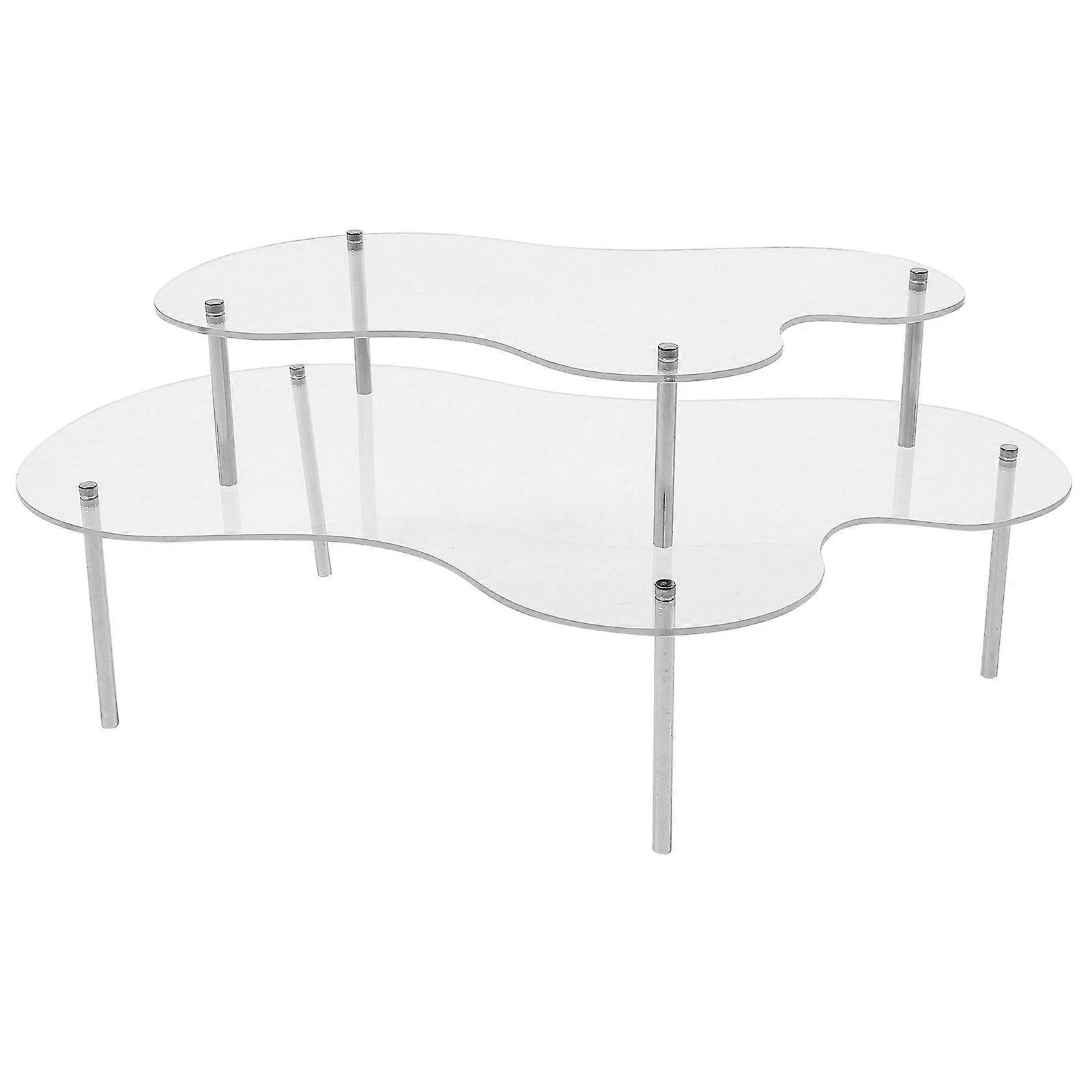 Party Cake Stand Cupcake Display Holder Elegant Christmas Thanksgiving Dessert Table Display Set 25x14.3x5cm Metal 1 Set