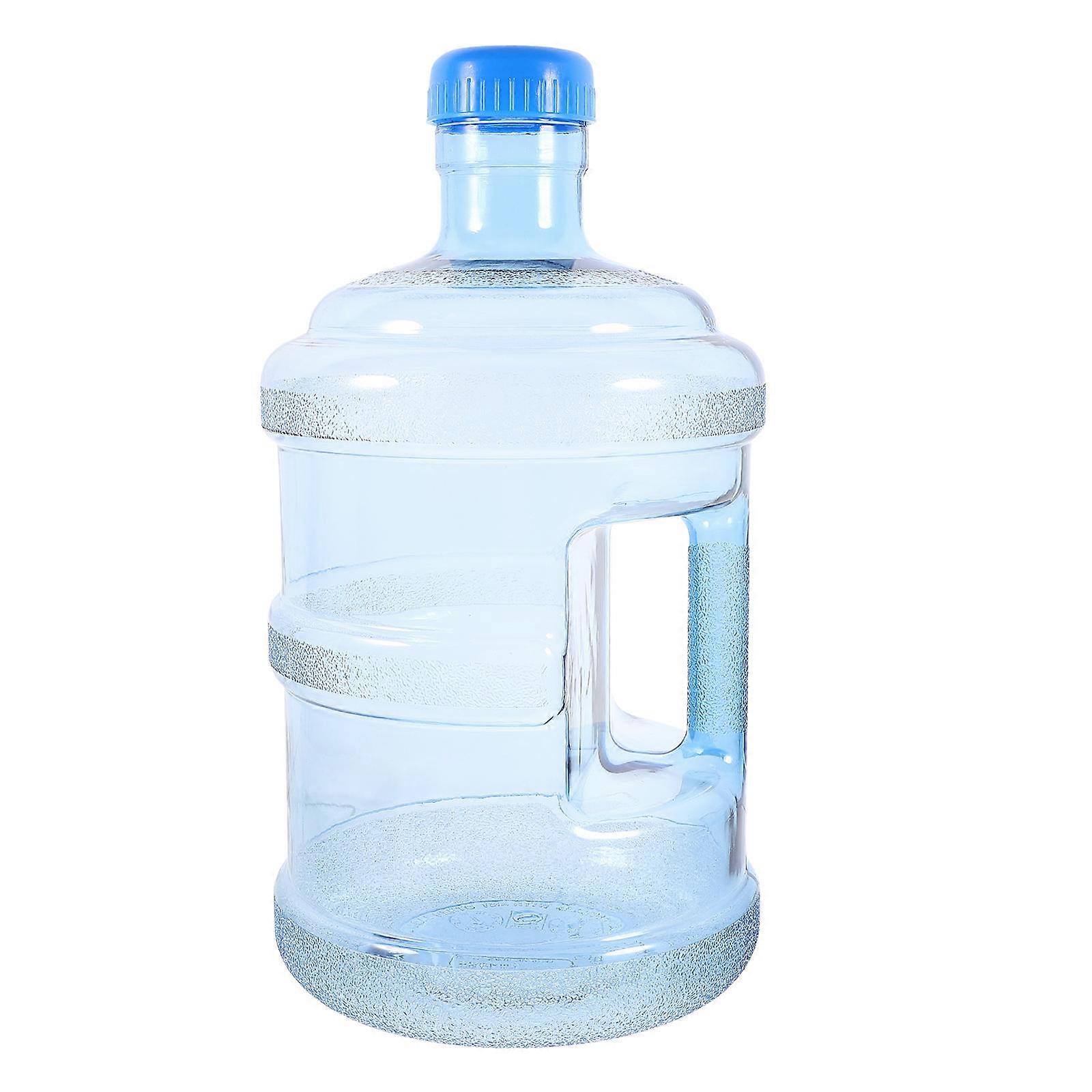 Camping Water Jug Round Water Bottle With Handle For Gym Blue 33.50X19.00X19.00CM Easy to Carry 1Set