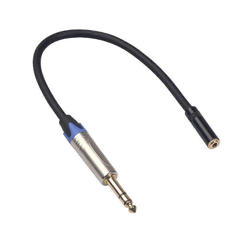 Audio Cable Extender Headphone Compatibility Compatibility 0.3m Black 1Set