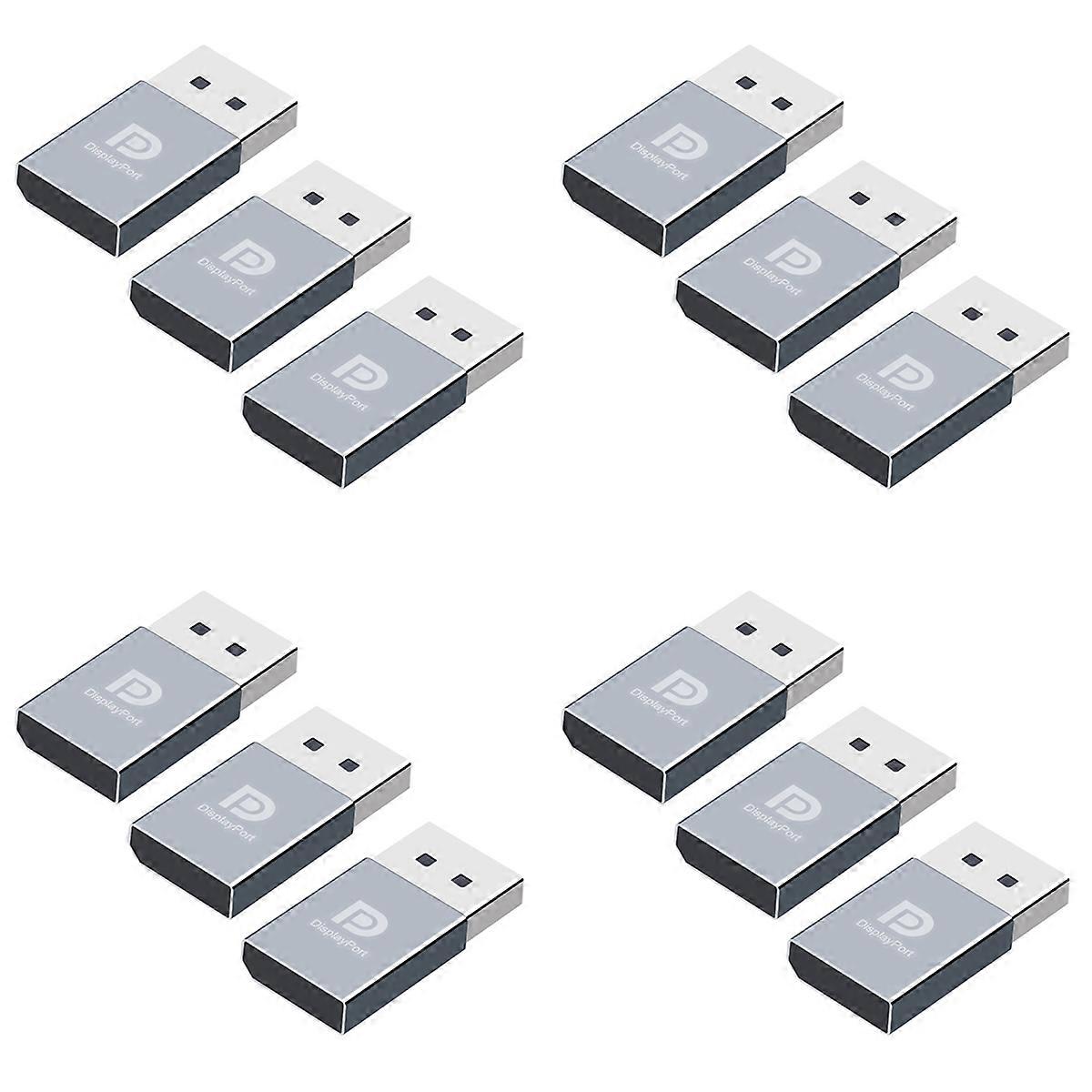 3Pcs 4K Displayport Dummy Plug DP Virtual Display EDID Display Cheat