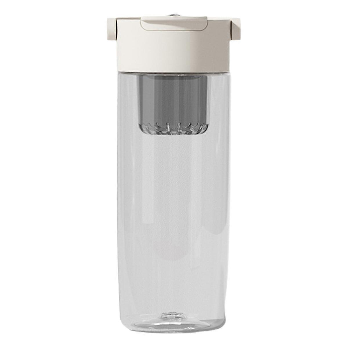 Tasse à thé magnétique simple, tasse de sport d'été, tasse fraîche d'été blanche