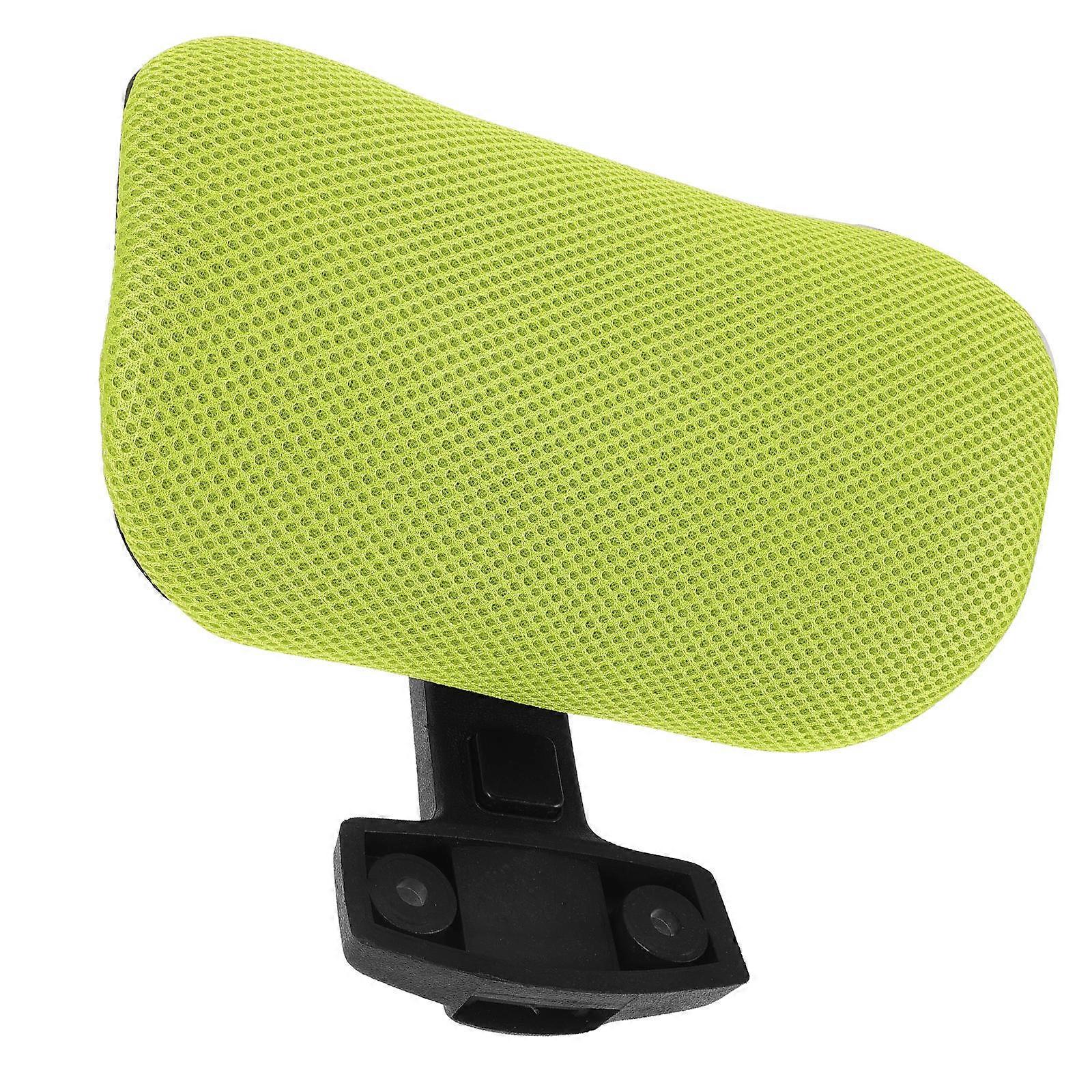 Swivel Chair Headrest Comfort Enhancement Black 27x23cm Plastic 1Set