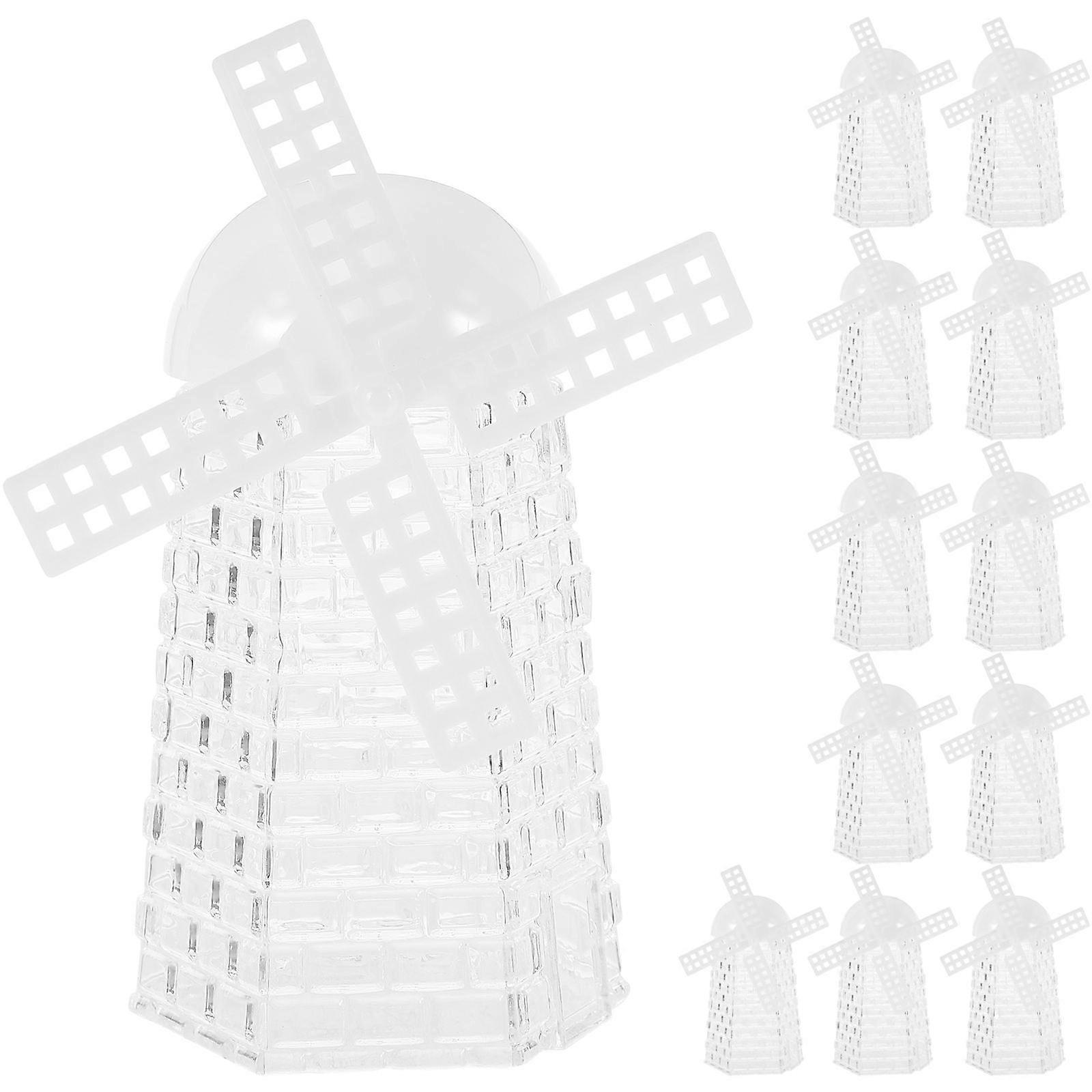 Candy Boxes Empty Windmill Sweets Box present Box Cookie Container Party Use Delicate Design 12Pcs