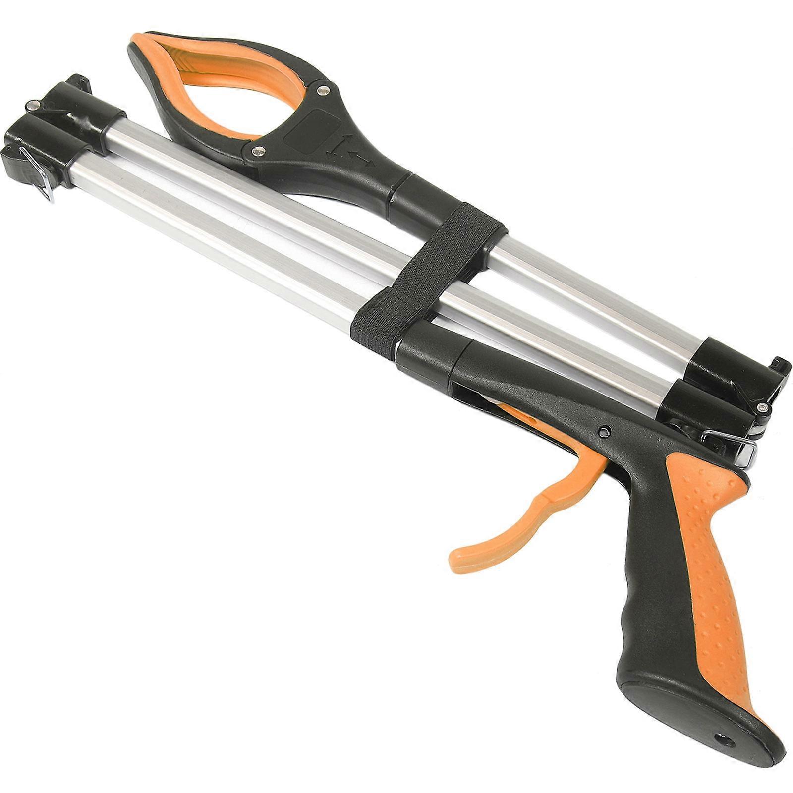Trash Picker Garbage Pickup Grabber High Shelf Item Retrieval Ergonomic Handle Outdoor Lawn Cleanup 1Pack