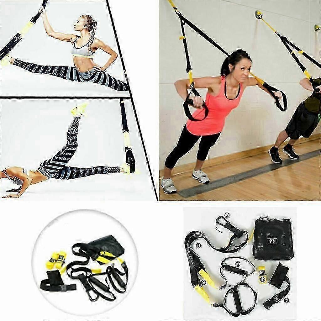 Lightweight Suspension Trainer Kit for On-the-Go and Indoor Training