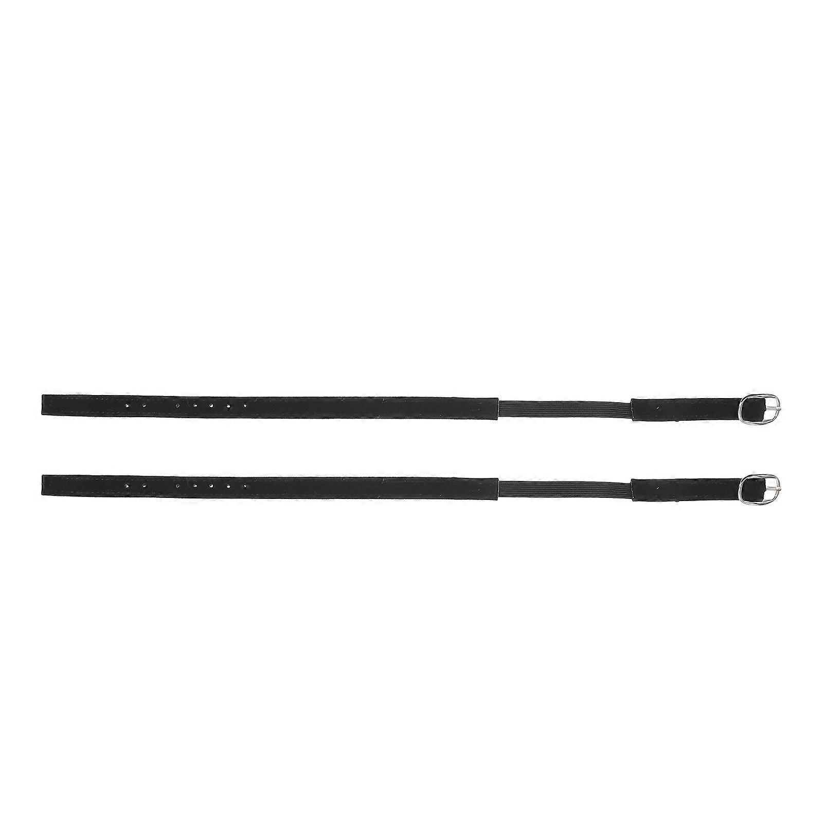 Shoe Straps for Heels 2 Pairs Adjustable Elastic Bands with Buckles Nonslip & Comfortable Heel Straps for Women